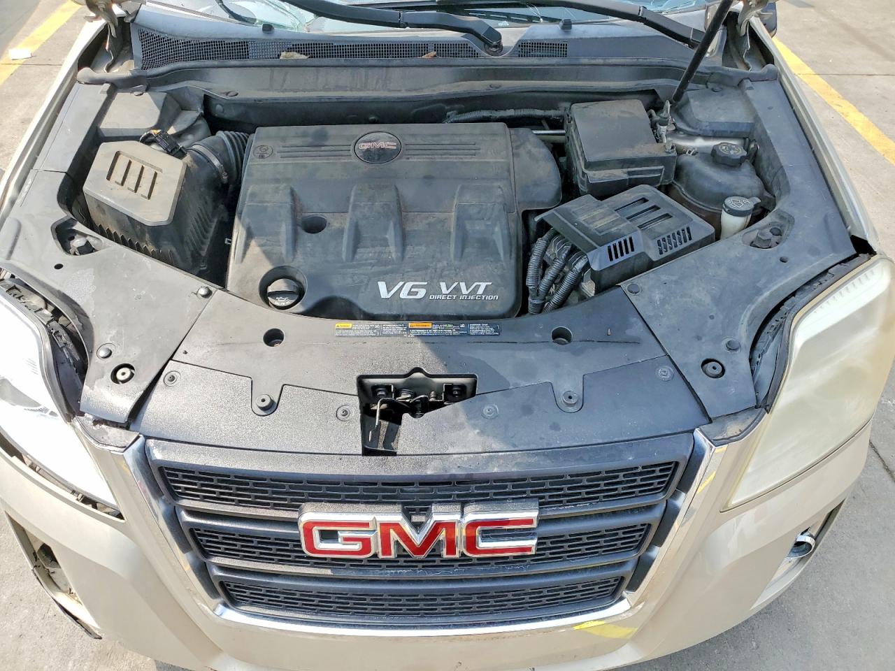 2012 Gmc Terrain Sle Beige vin: 2GKFLTE50C6152948
