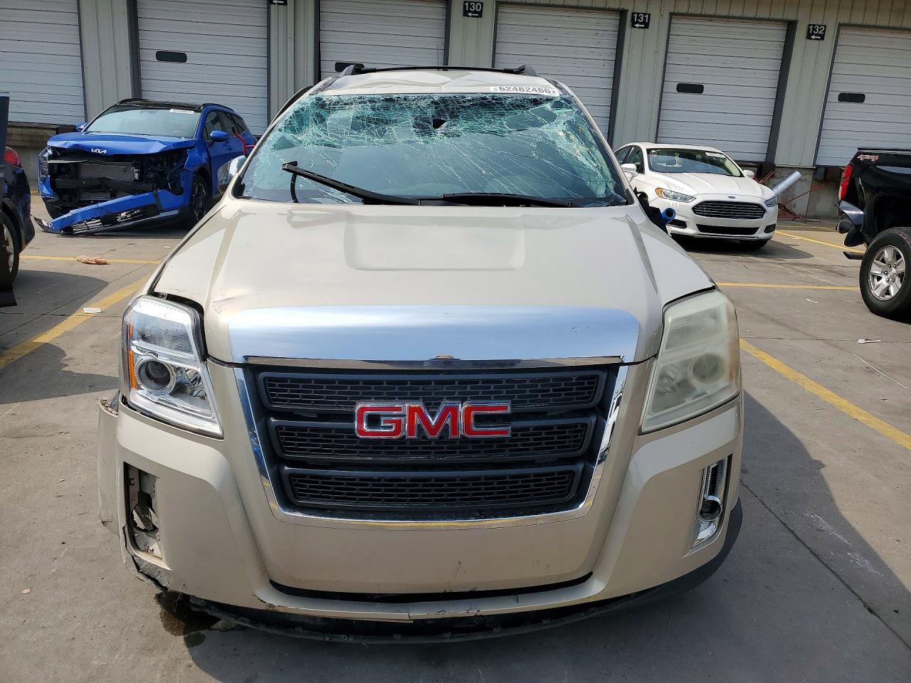 2012 Gmc Terrain Sle Beige vin: 2GKFLTE50C6152948