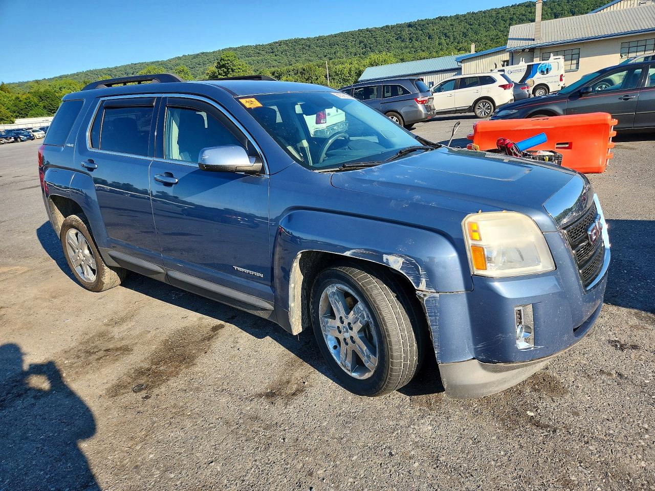 2012 Gmc Terrain Sle Blue vin: 2GKFLTE51C6249995