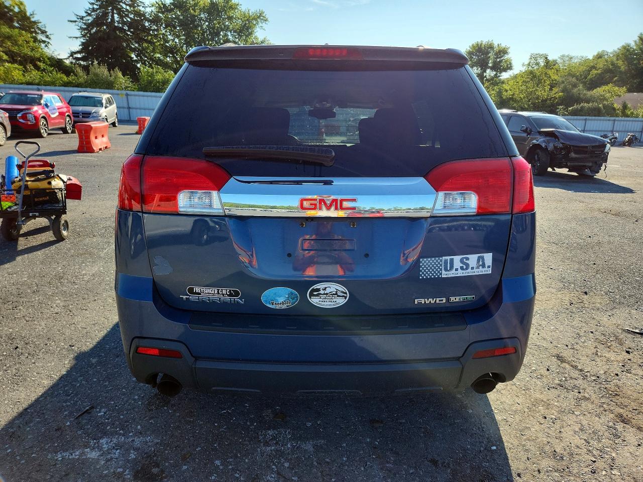 2012 Gmc Terrain Sle Blue vin: 2GKFLTE51C6249995