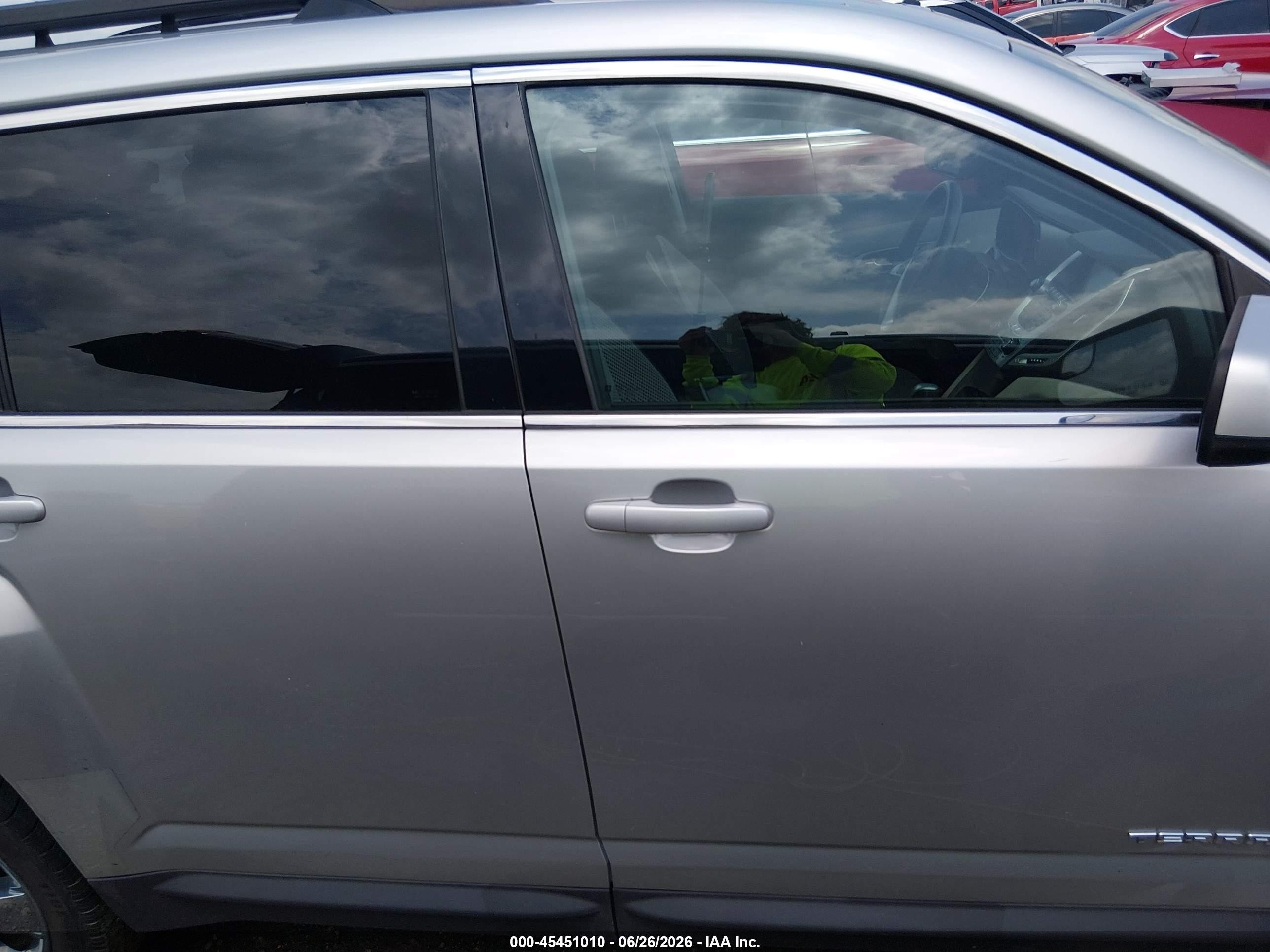 2012 Gmc Terrain Sle-2 Silver vin: 2GKFLTE52C6227021