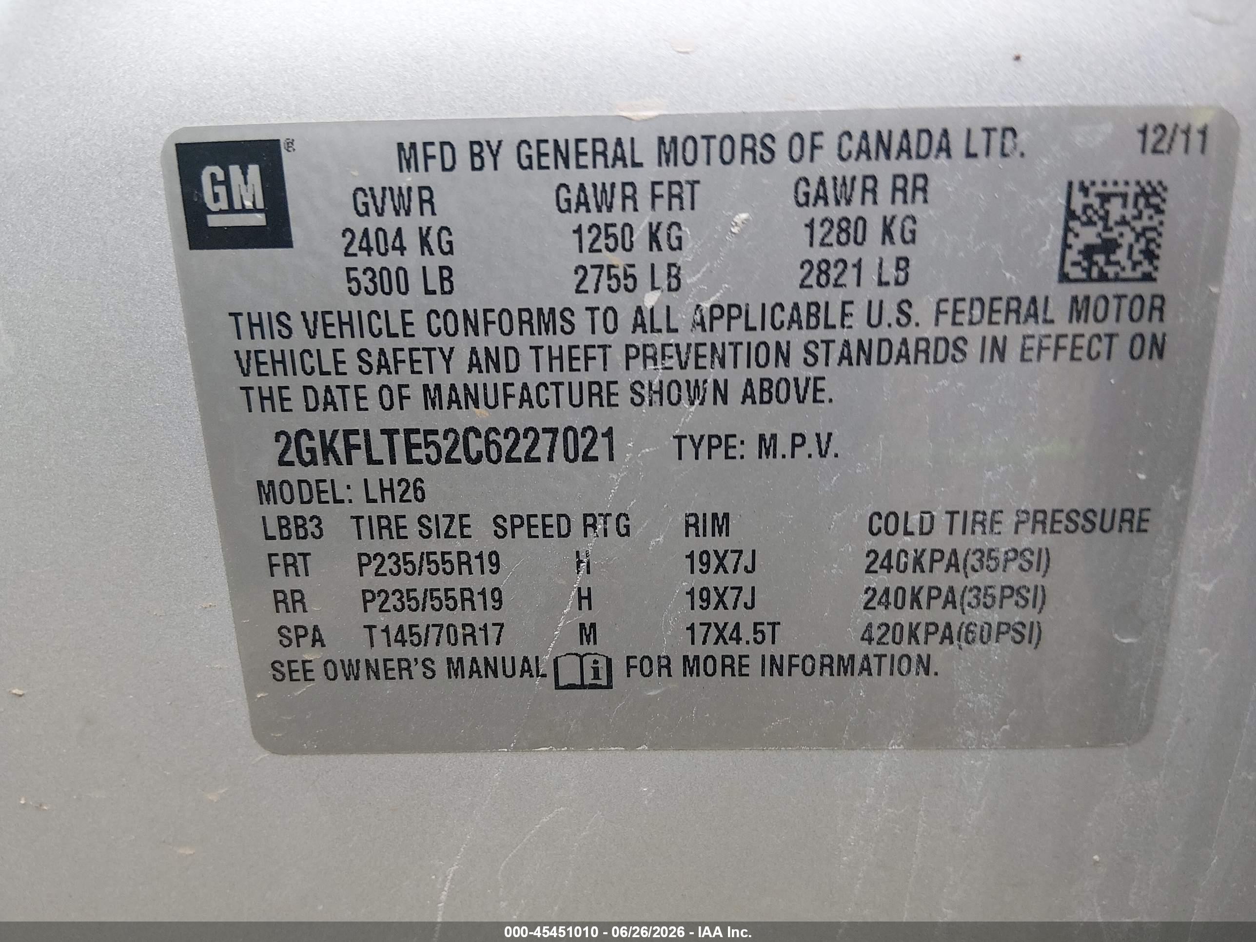 2012 Gmc Terrain Sle-2 Silver vin: 2GKFLTE52C6227021