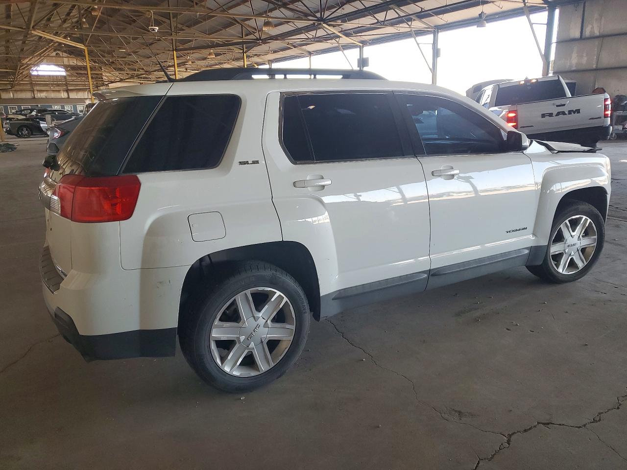 2012 Gmc Terrain Sle Белый vin: 2GKFLTE52C6269236