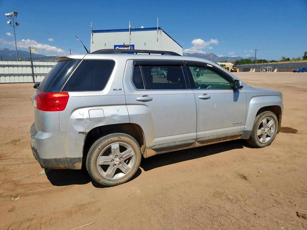 2012 Gmc Terrain Sle Silver vin: 2GKFLTE54C6128829