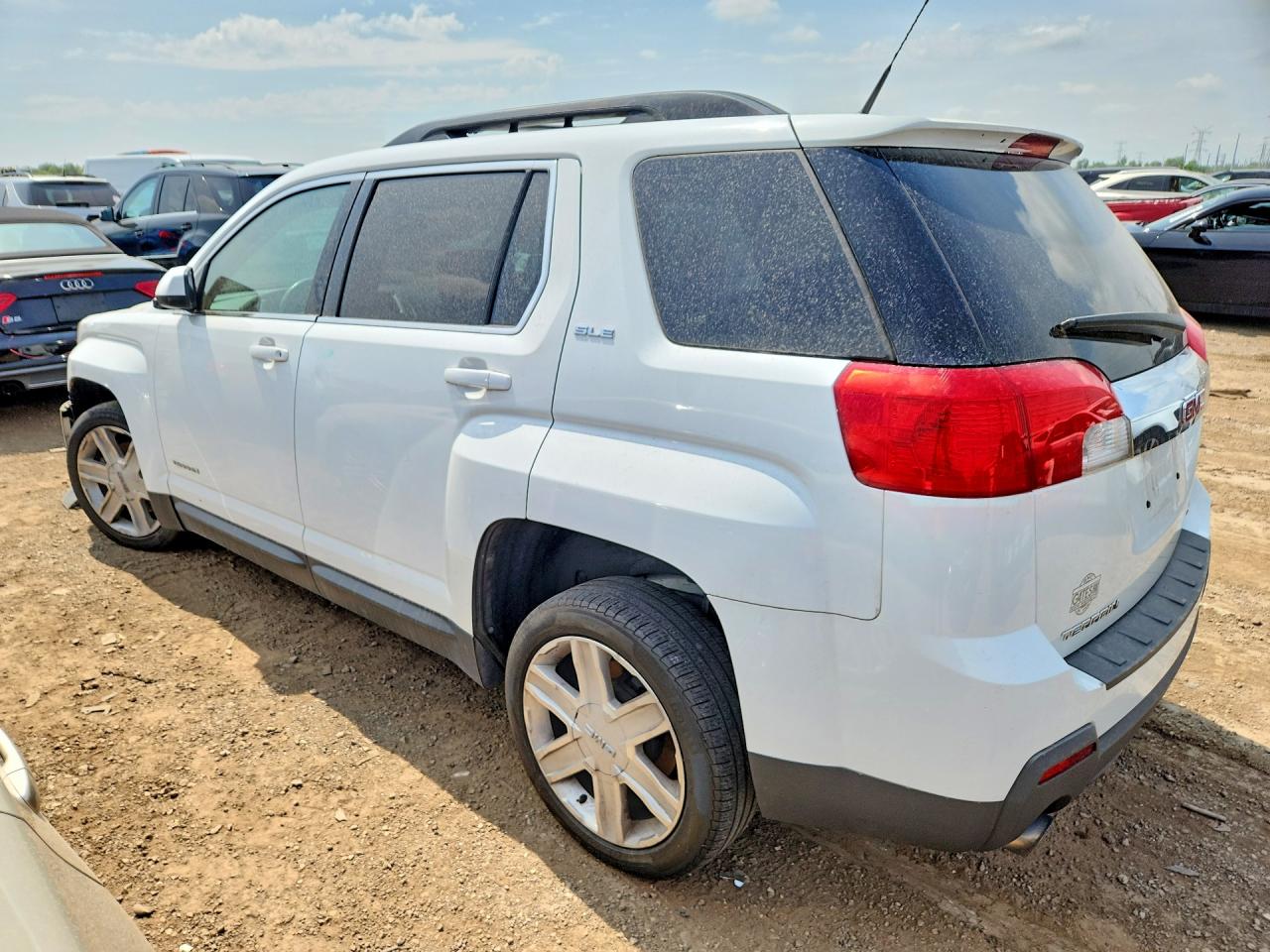 2012 Gmc Terrain Sle White vin: 2GKFLTE54C6264300