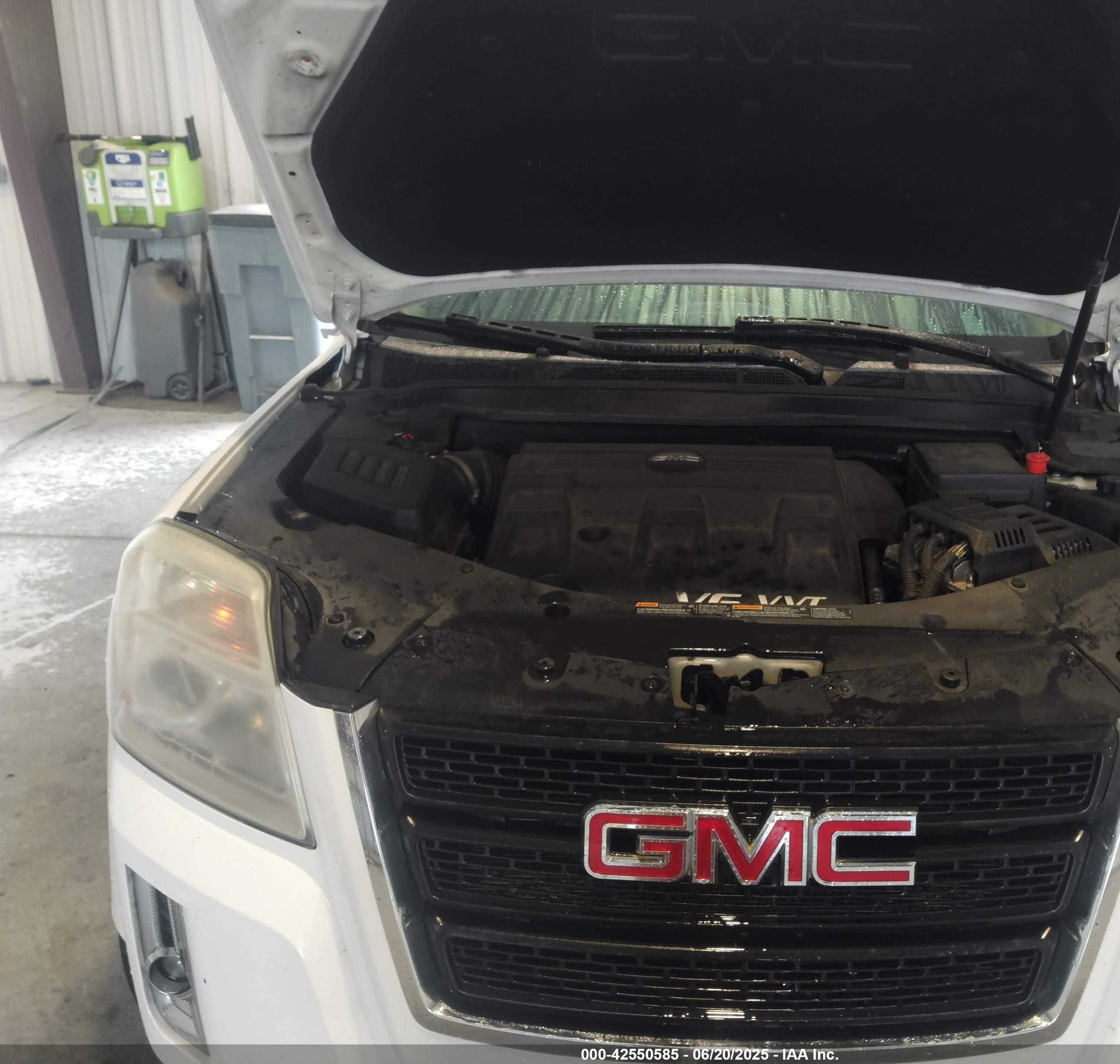 2012 Gmc Terrain Sle-2 White vin: 2GKFLTE54C6388244