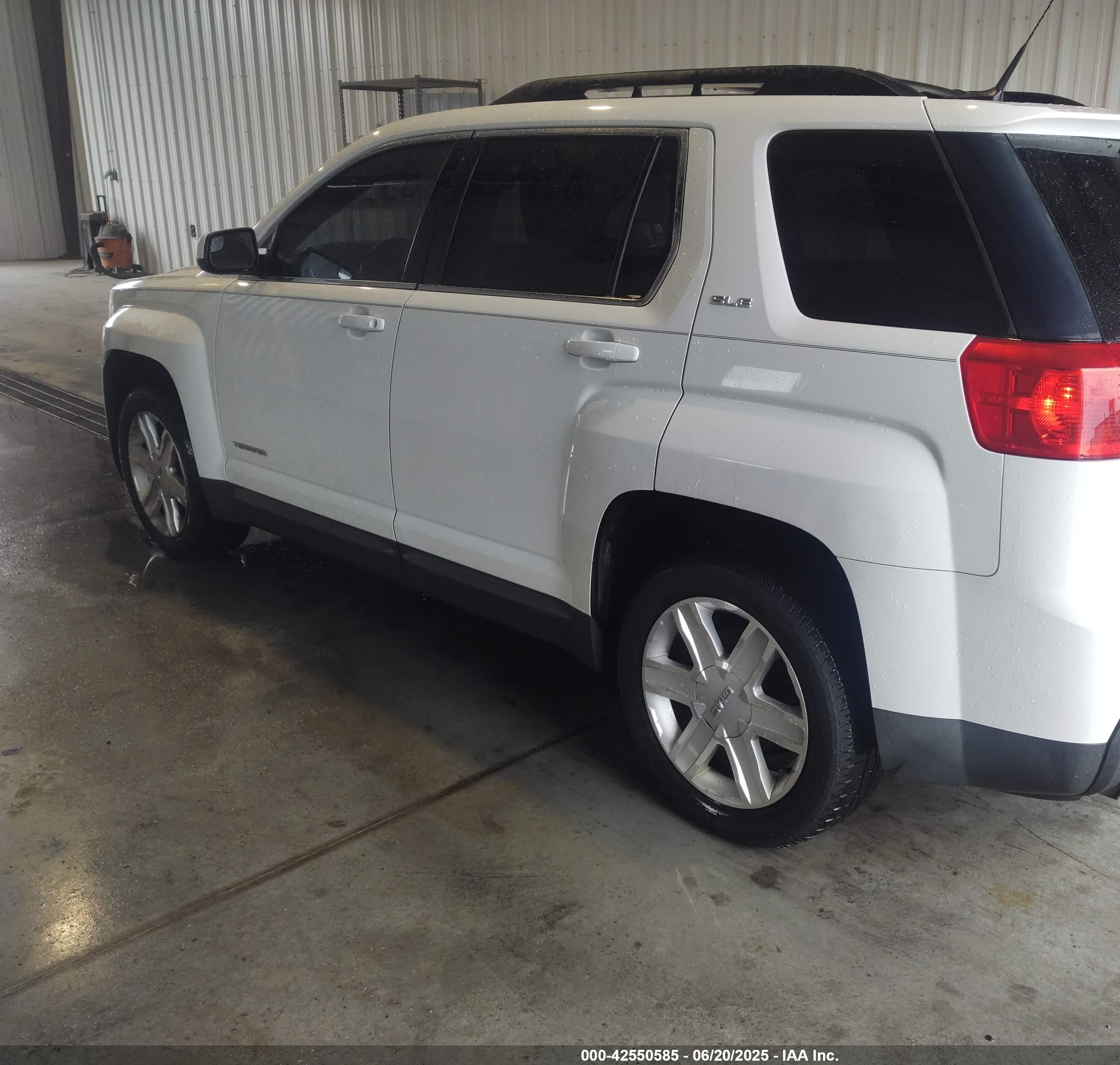 2012 Gmc Terrain Sle-2 White vin: 2GKFLTE54C6388244