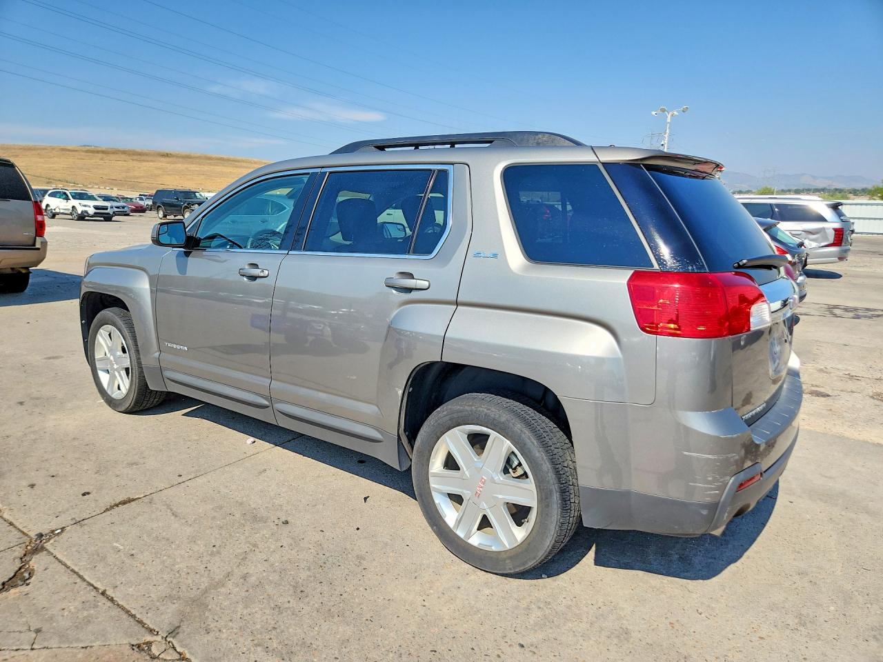 2012 Gmc Terrain Sle Gray vin: 2GKFLTE55C6294132