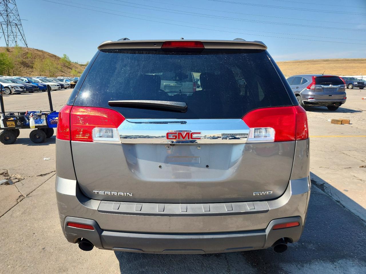 2012 Gmc Terrain Sle Gray vin: 2GKFLTE55C6294132