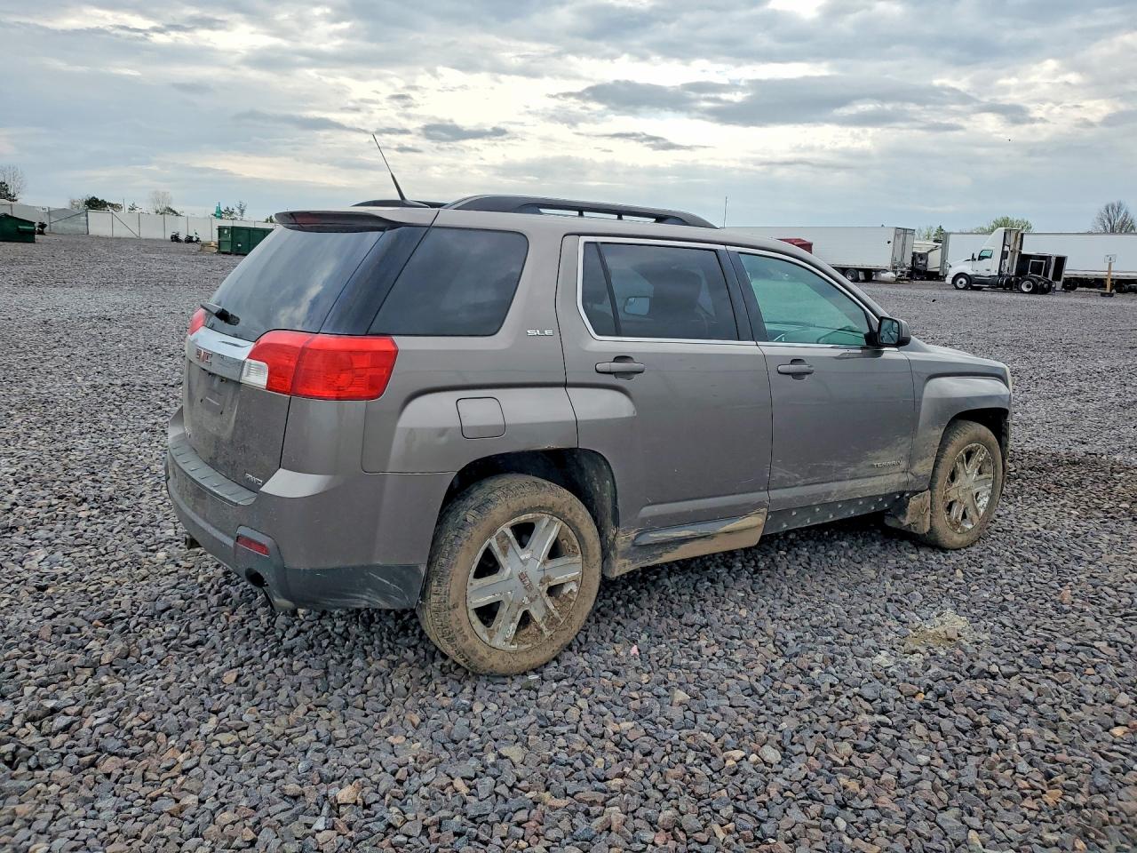2012 Gmc Terrain Sle Brown vin: 2GKFLTE58C6159209