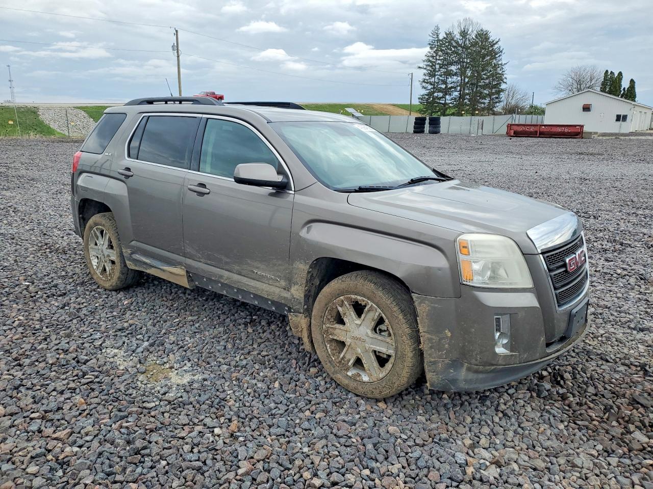 2012 Gmc Terrain Sle Brown vin: 2GKFLTE58C6159209