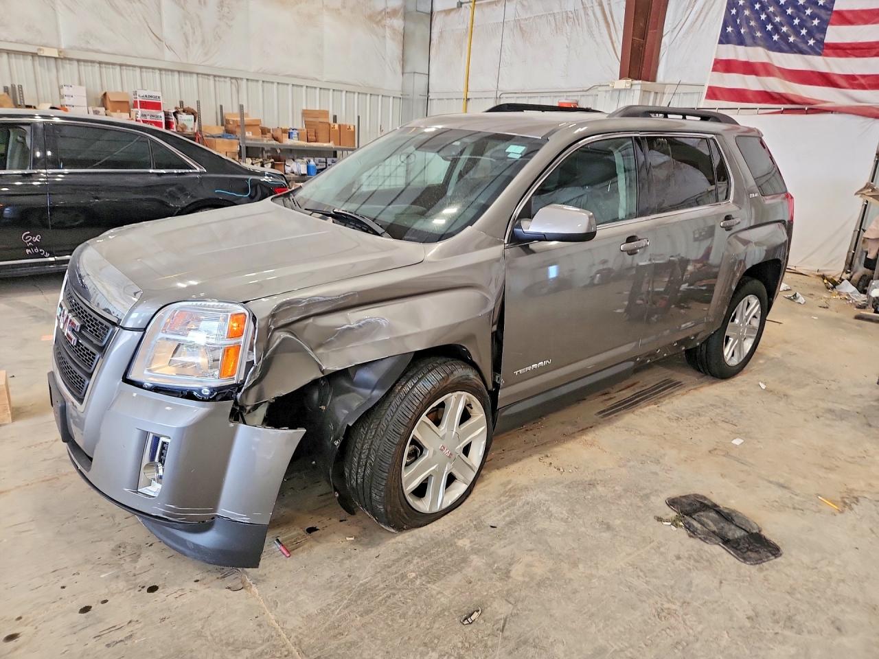 2012 Gmc Terrain Sle Gray vin: 2GKFLTE58C6281293