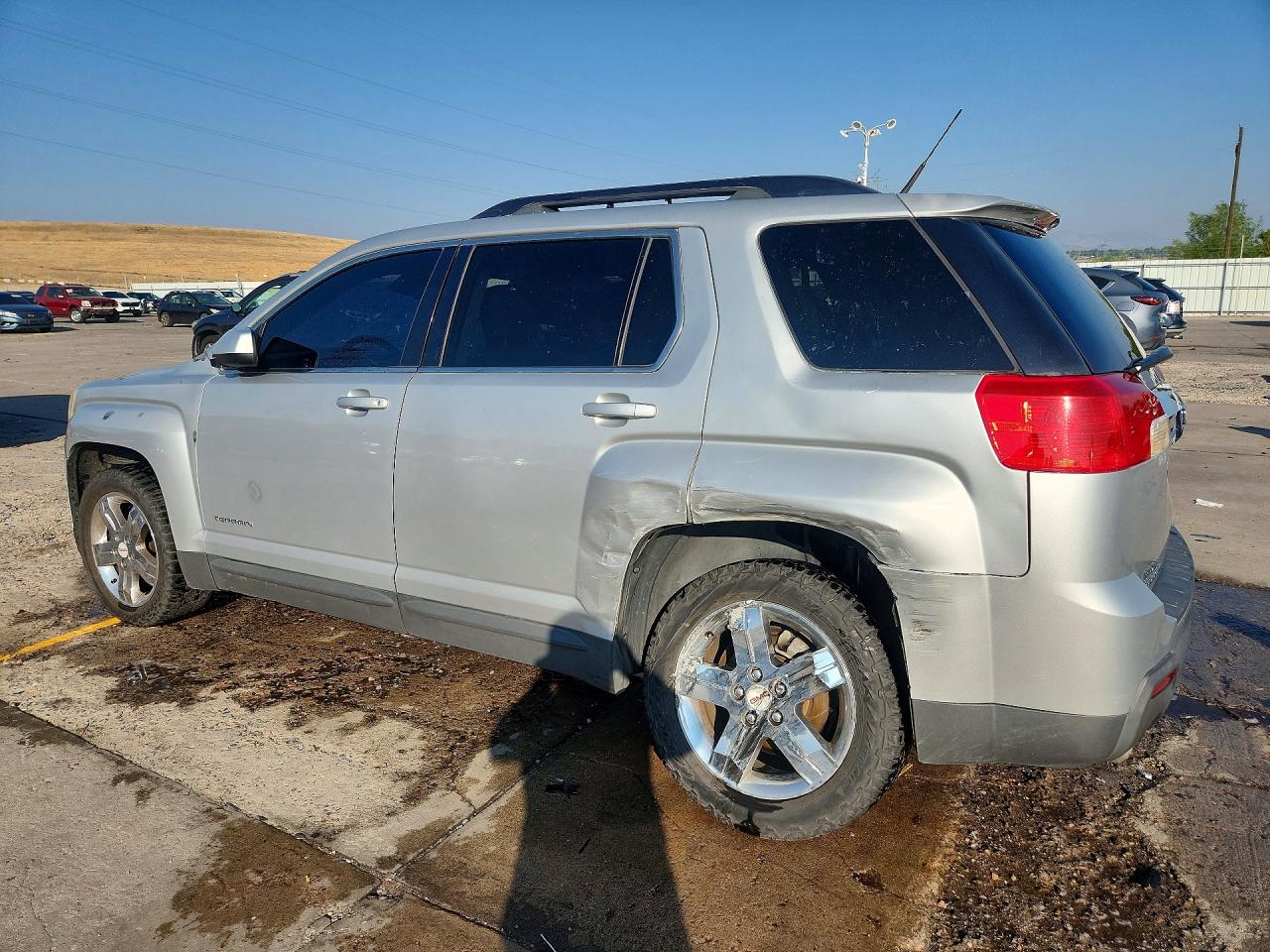 2012 Gmc Terrain Sle Серебряный vin: 2GKFLTE59C6349164