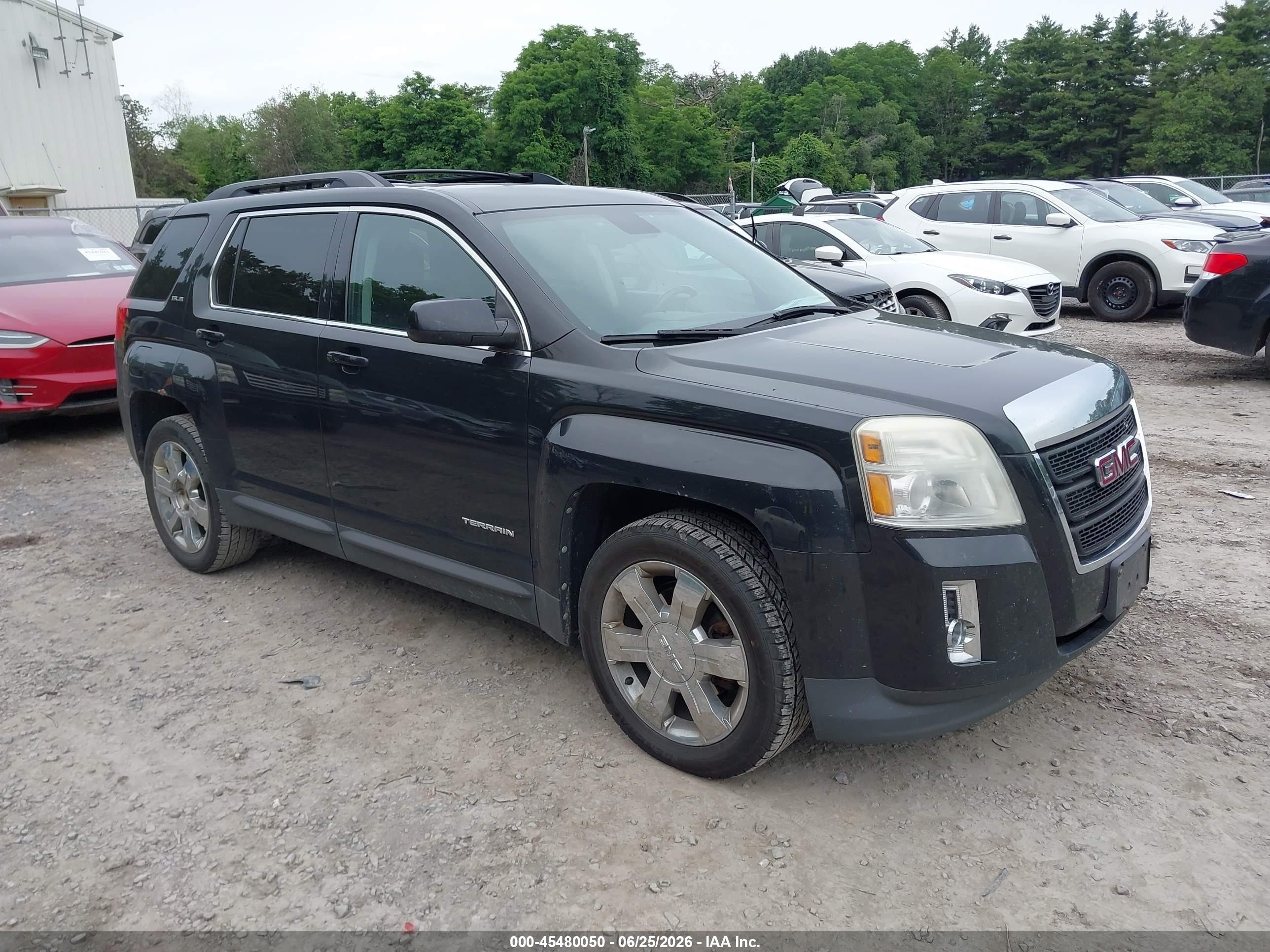 2012 Gmc Terrain Sle-2 Черный vin: 2GKFLTE5XC6258422