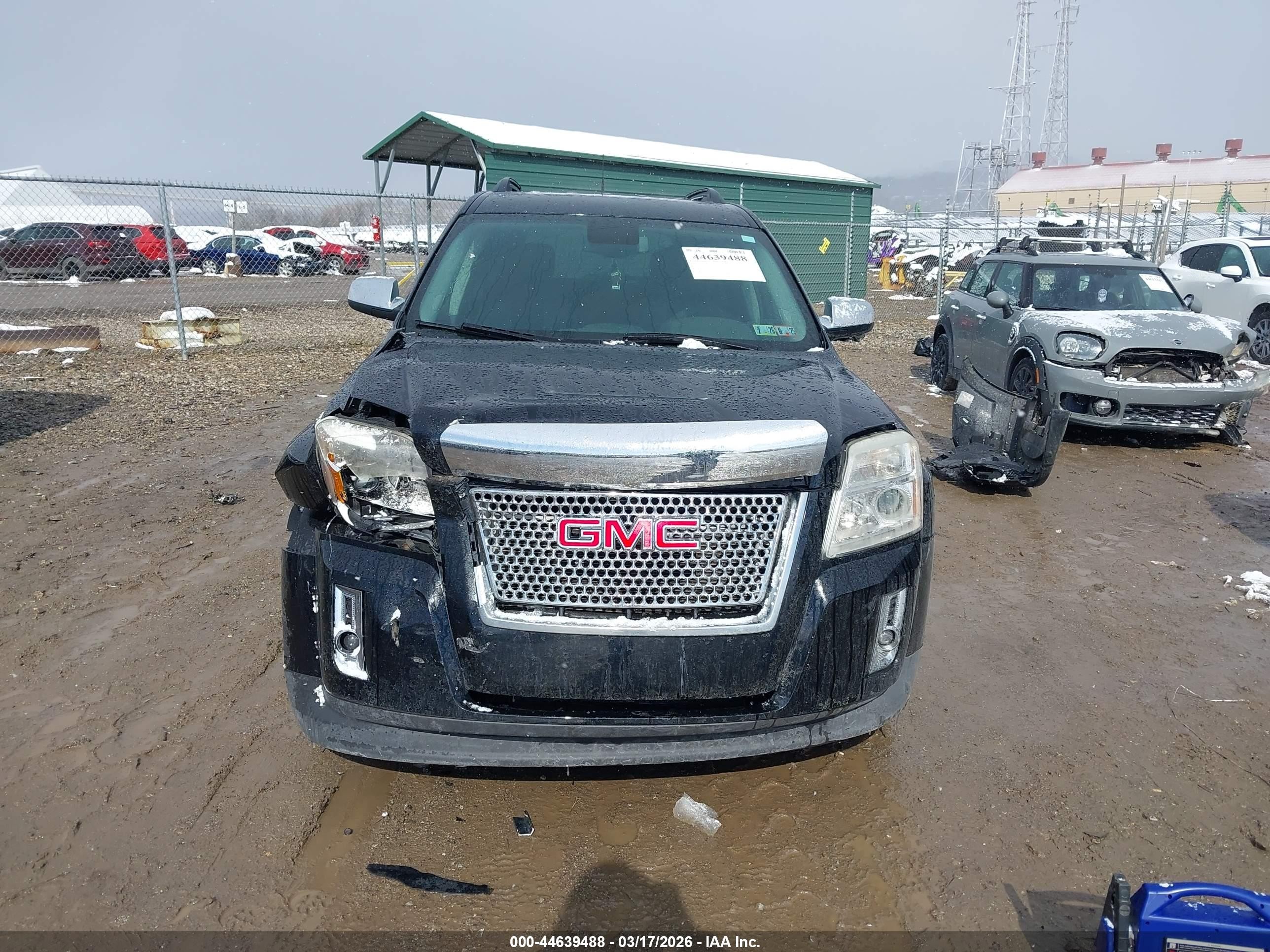 2012 Gmc Terrain Sle-2 Blue vin: 2GKFLTEK0C6124623