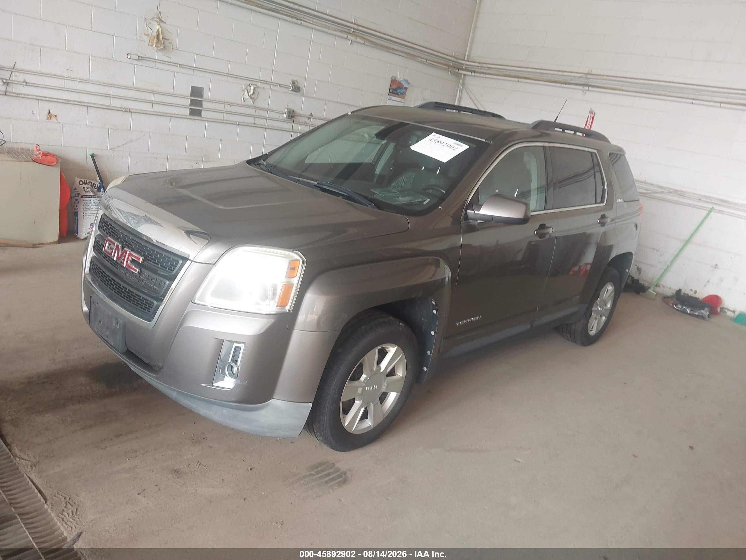 2012 Gmc Terrain Sle-2 Серый vin: 2GKFLTEK0C6293539