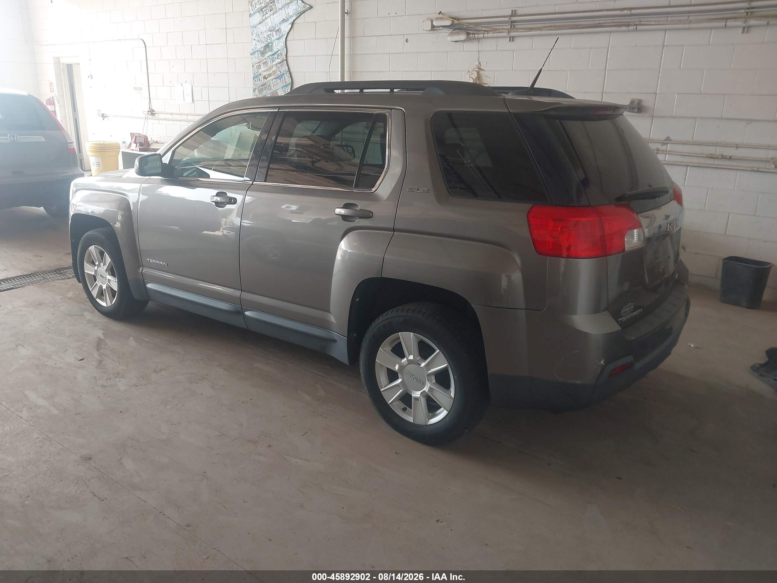 2012 Gmc Terrain Sle-2 Серый vin: 2GKFLTEK0C6293539