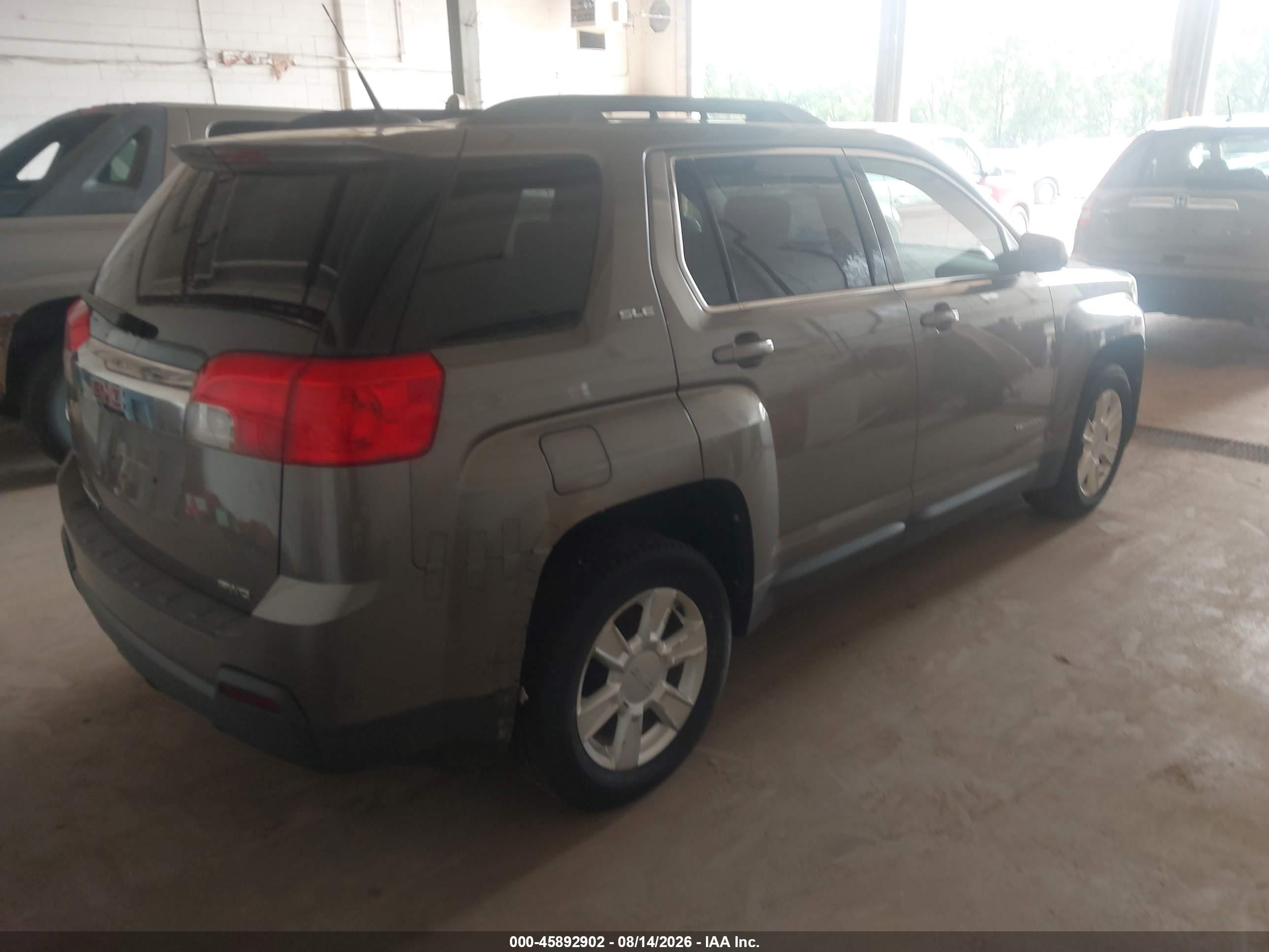 2012 Gmc Terrain Sle-2 Серый vin: 2GKFLTEK0C6293539