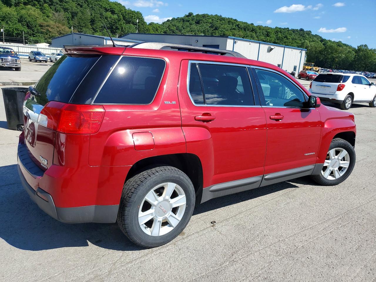 2013 Gmc Terrain Sle Red vin: 2GKFLTEK0D6164881