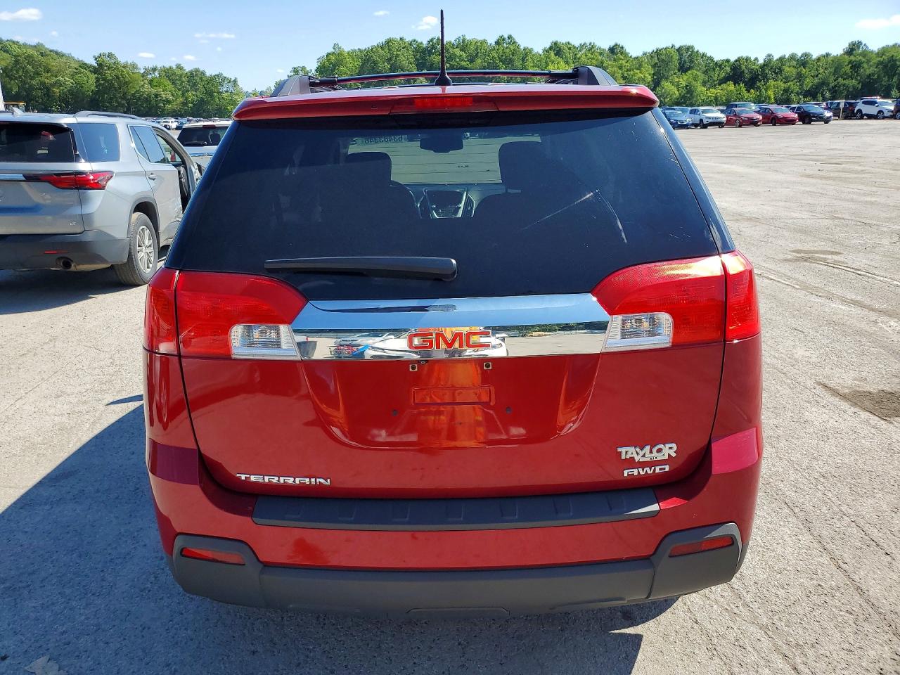 2013 Gmc Terrain Sle Red vin: 2GKFLTEK0D6164881
