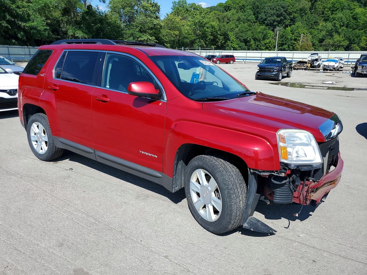 2013 Gmc Terrain Sle Red vin: 2GKFLTEK0D6164881