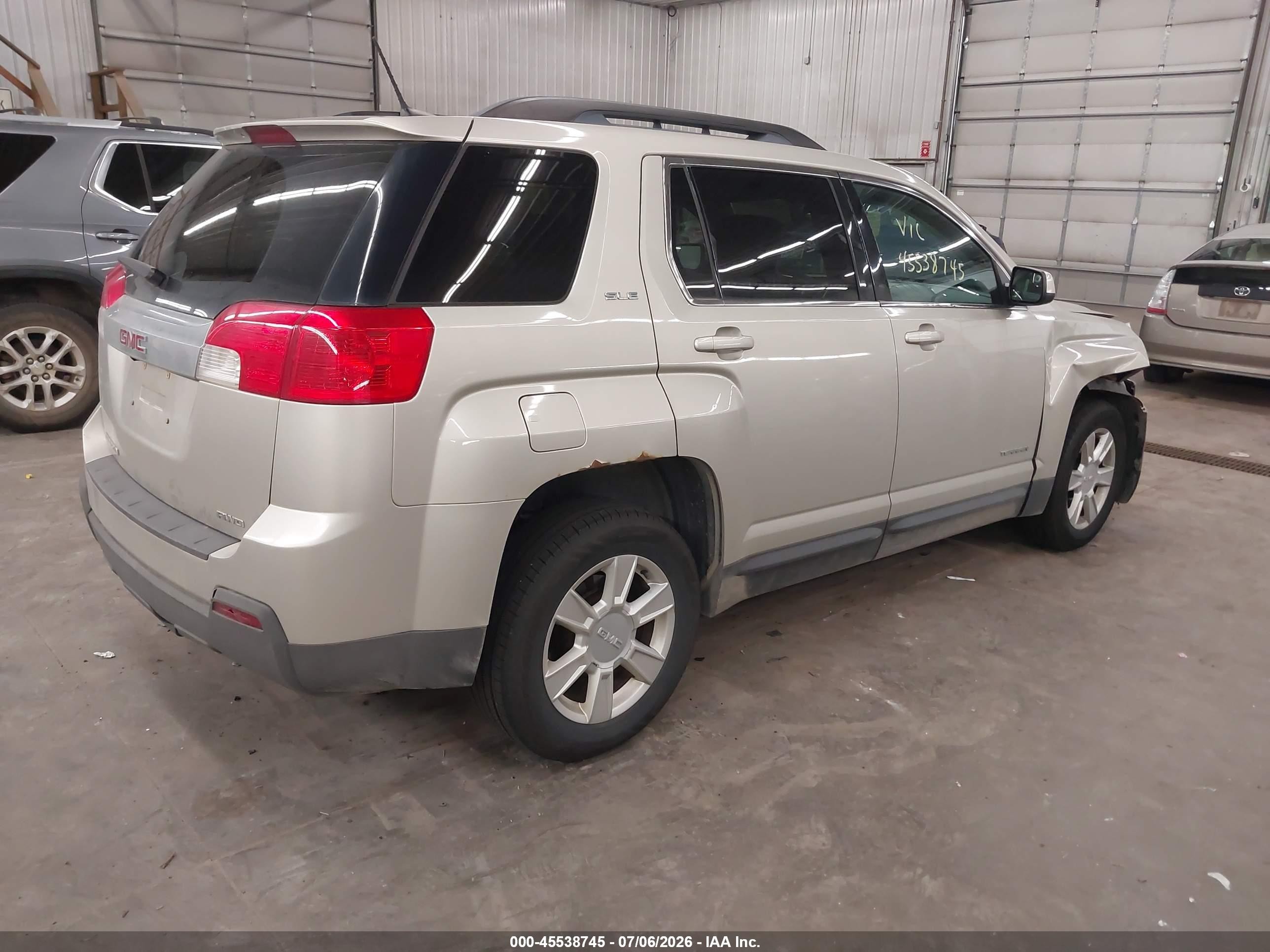 2013 Gmc Terrain Sle-2 Tan vin: 2GKFLTEK0D6285572