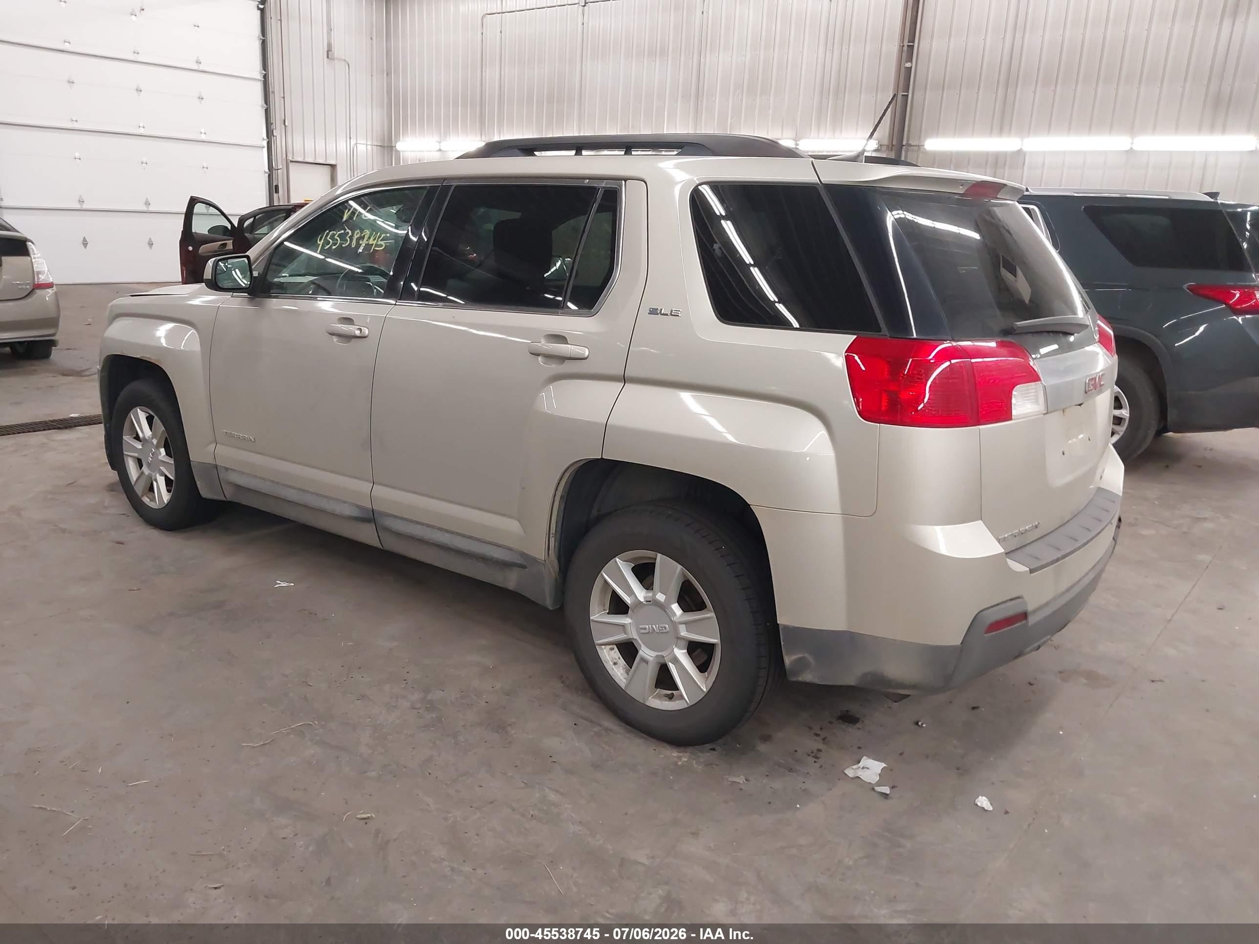 2013 Gmc Terrain Sle-2 Tan vin: 2GKFLTEK0D6285572