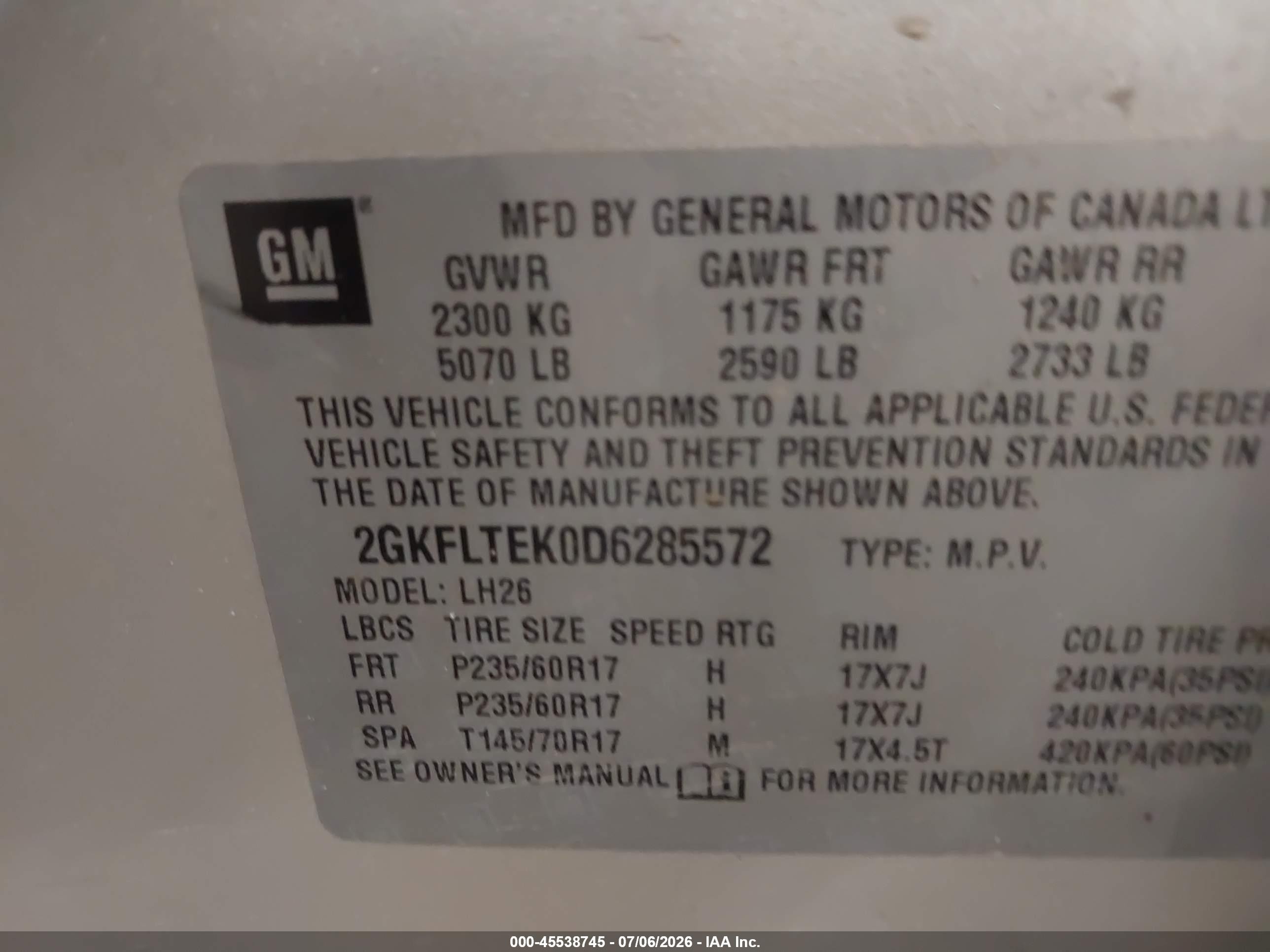 2013 Gmc Terrain Sle-2 Tan vin: 2GKFLTEK0D6285572