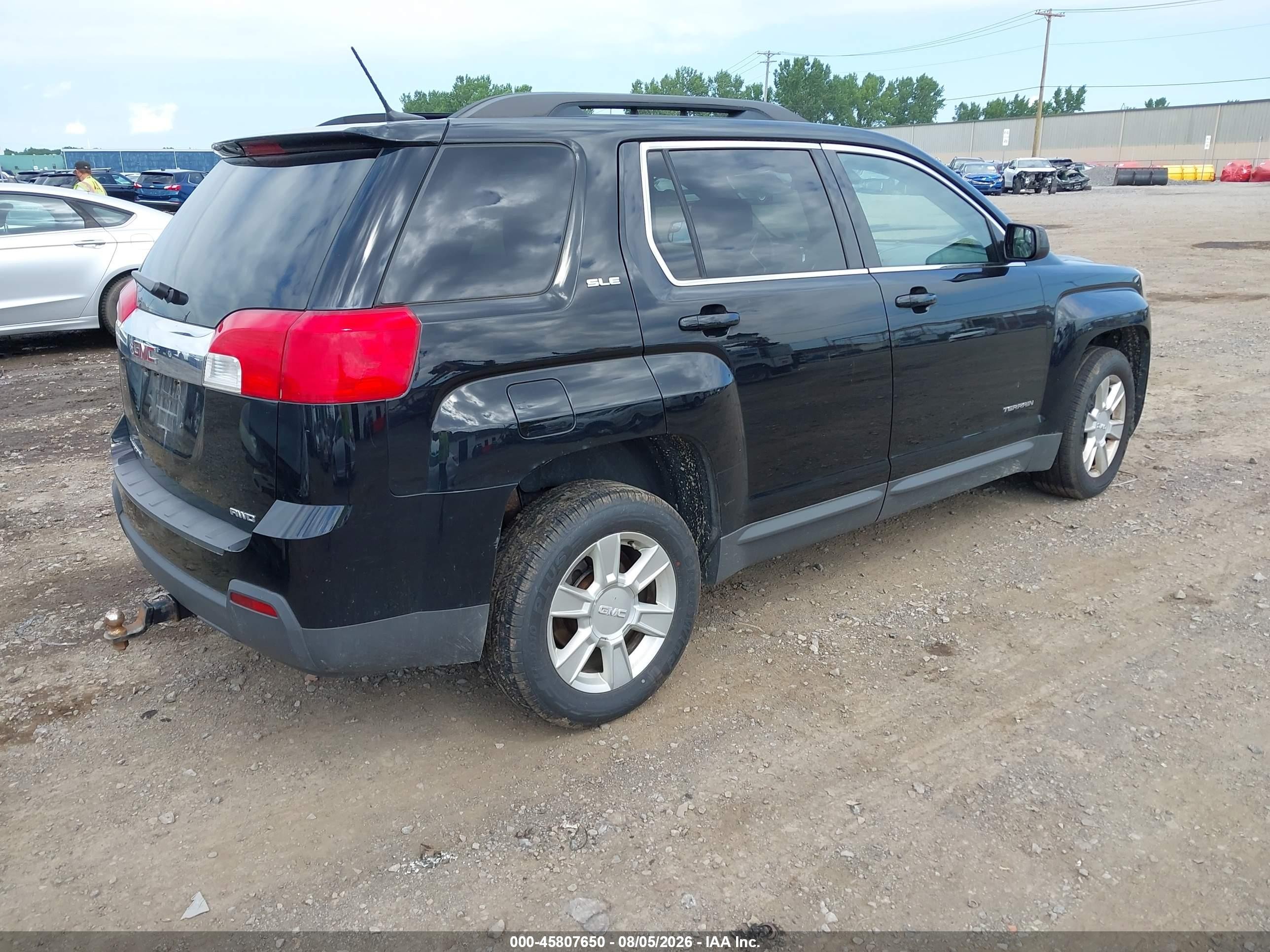 2013 Gmc Terrain Sle-2 Черный vin: 2GKFLTEK0D6421652