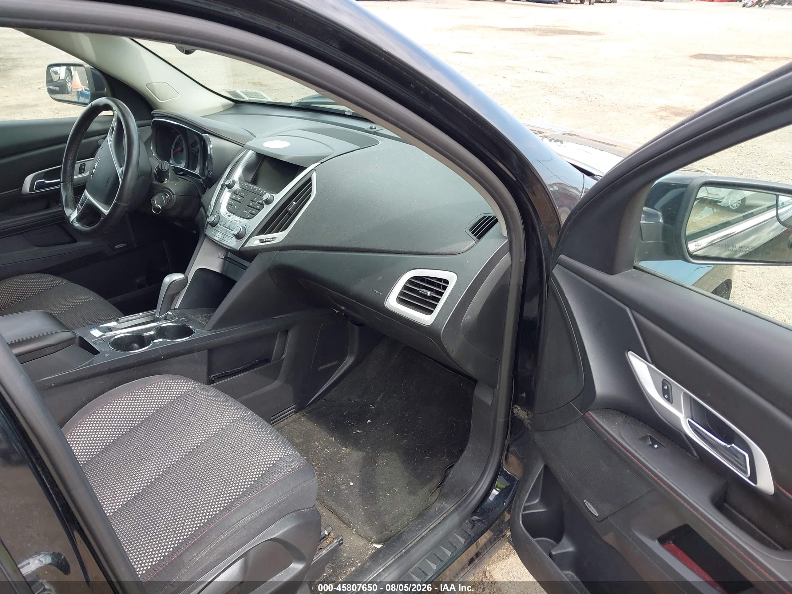 2013 Gmc Terrain Sle-2 Черный vin: 2GKFLTEK0D6421652