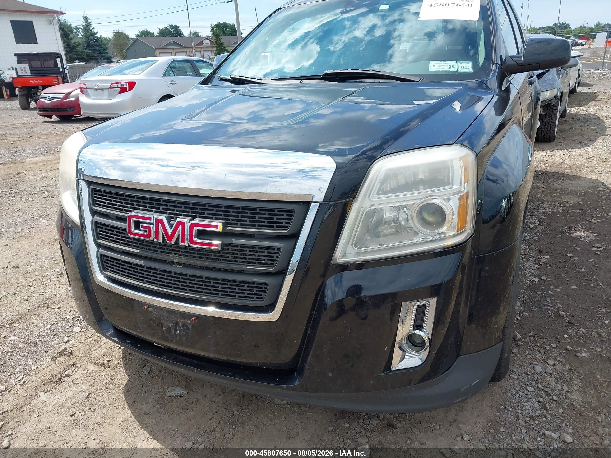 2013 Gmc Terrain Sle-2 Черный vin: 2GKFLTEK0D6421652