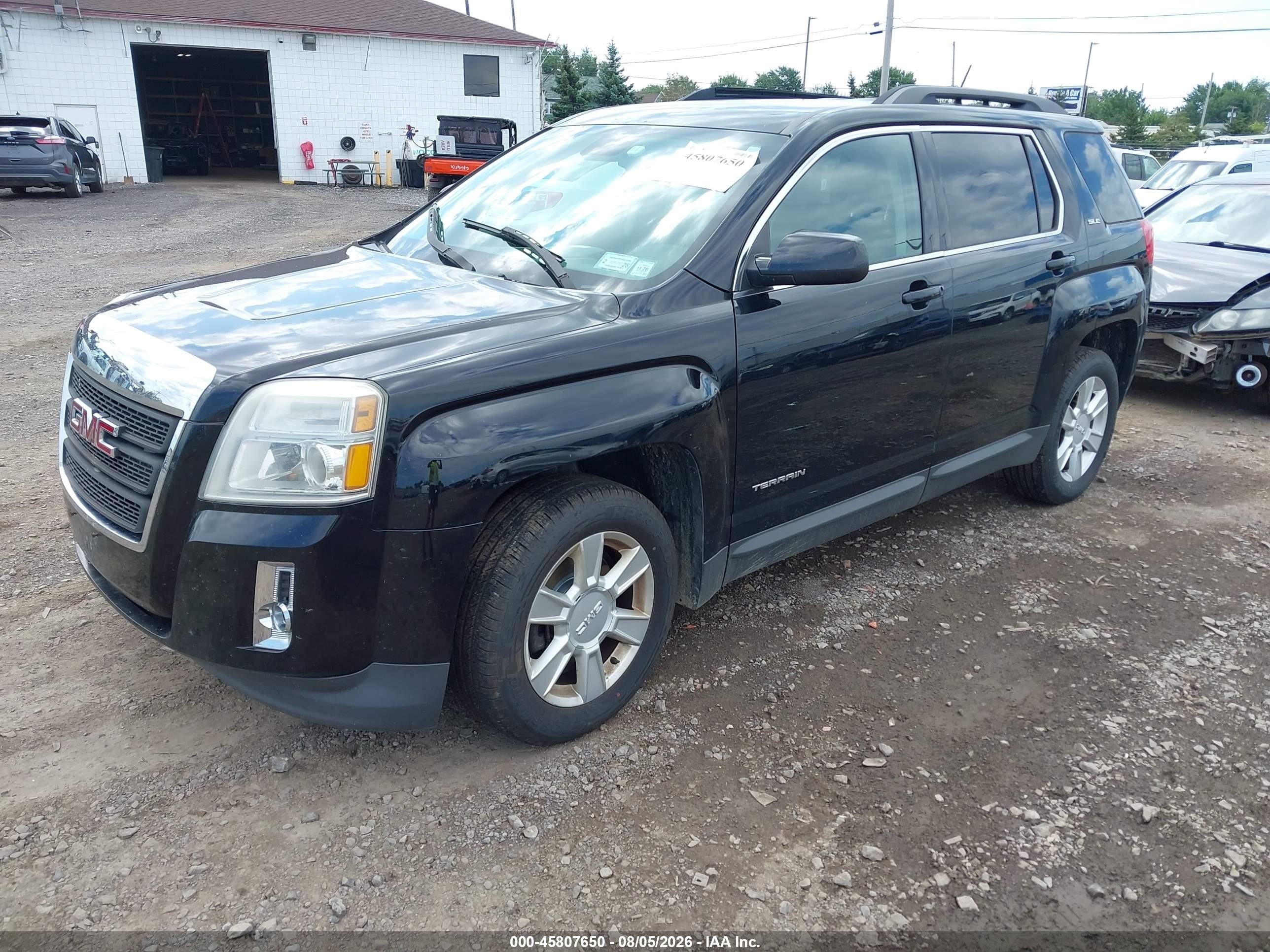 2013 Gmc Terrain Sle-2 Черный vin: 2GKFLTEK0D6421652