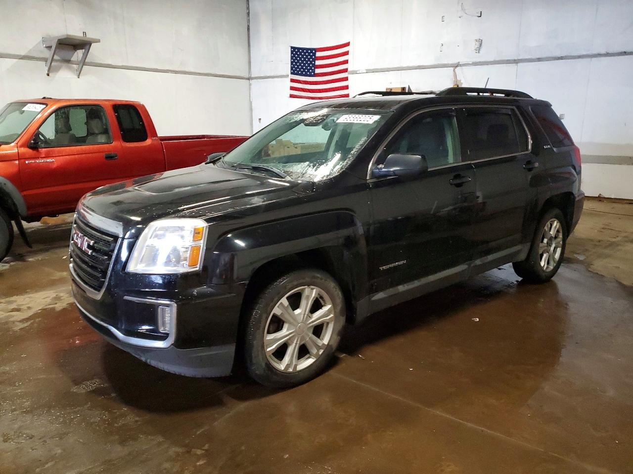 2017 Gmc Terrain Sle Black vin: 2GKFLTEK0H6330757