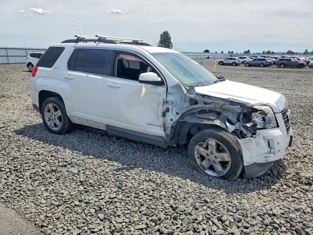 2012 Gmc Terrain Sle White vin: 2GKFLTEK1C6238422