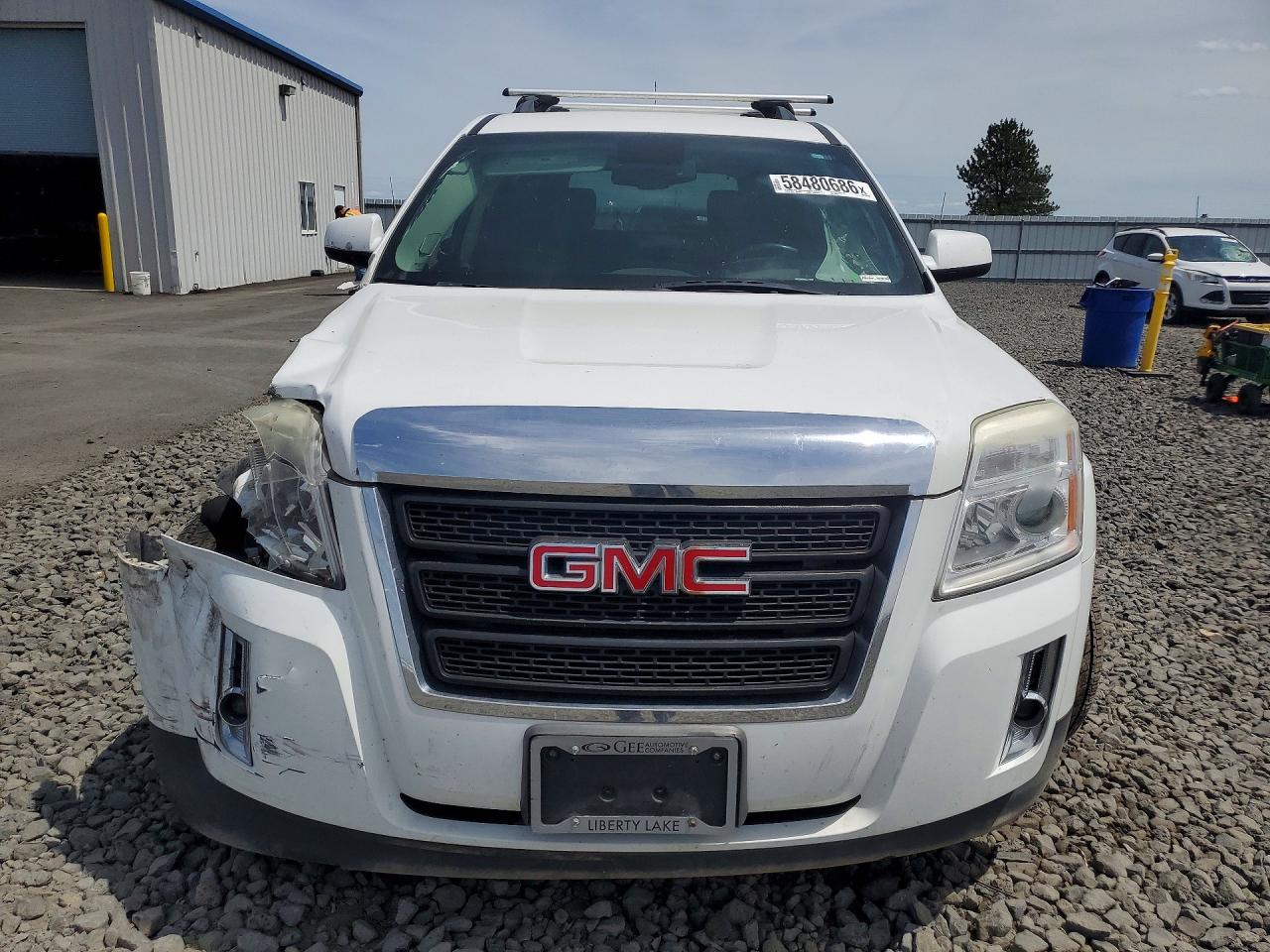 2012 Gmc Terrain Sle White vin: 2GKFLTEK1C6238422