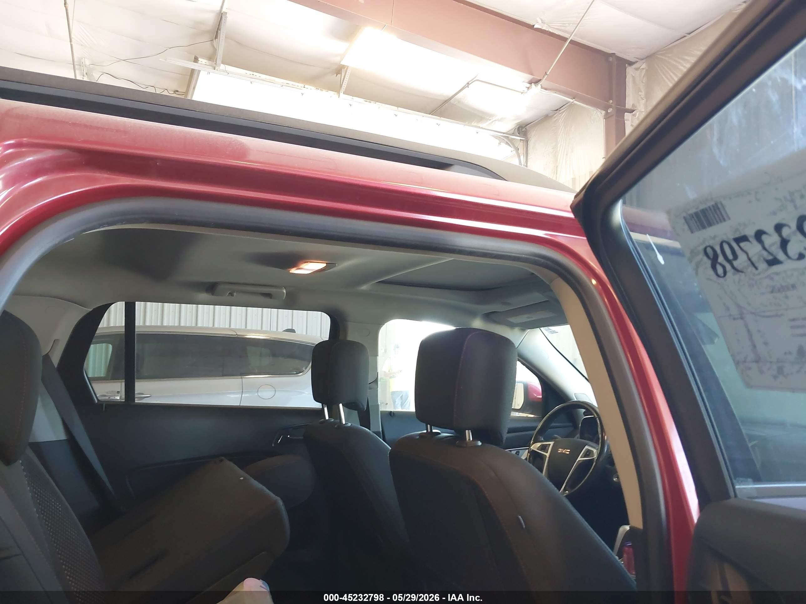 2013 Gmc Terrain Sle-2 Red vin: 2GKFLTEK1D6357556