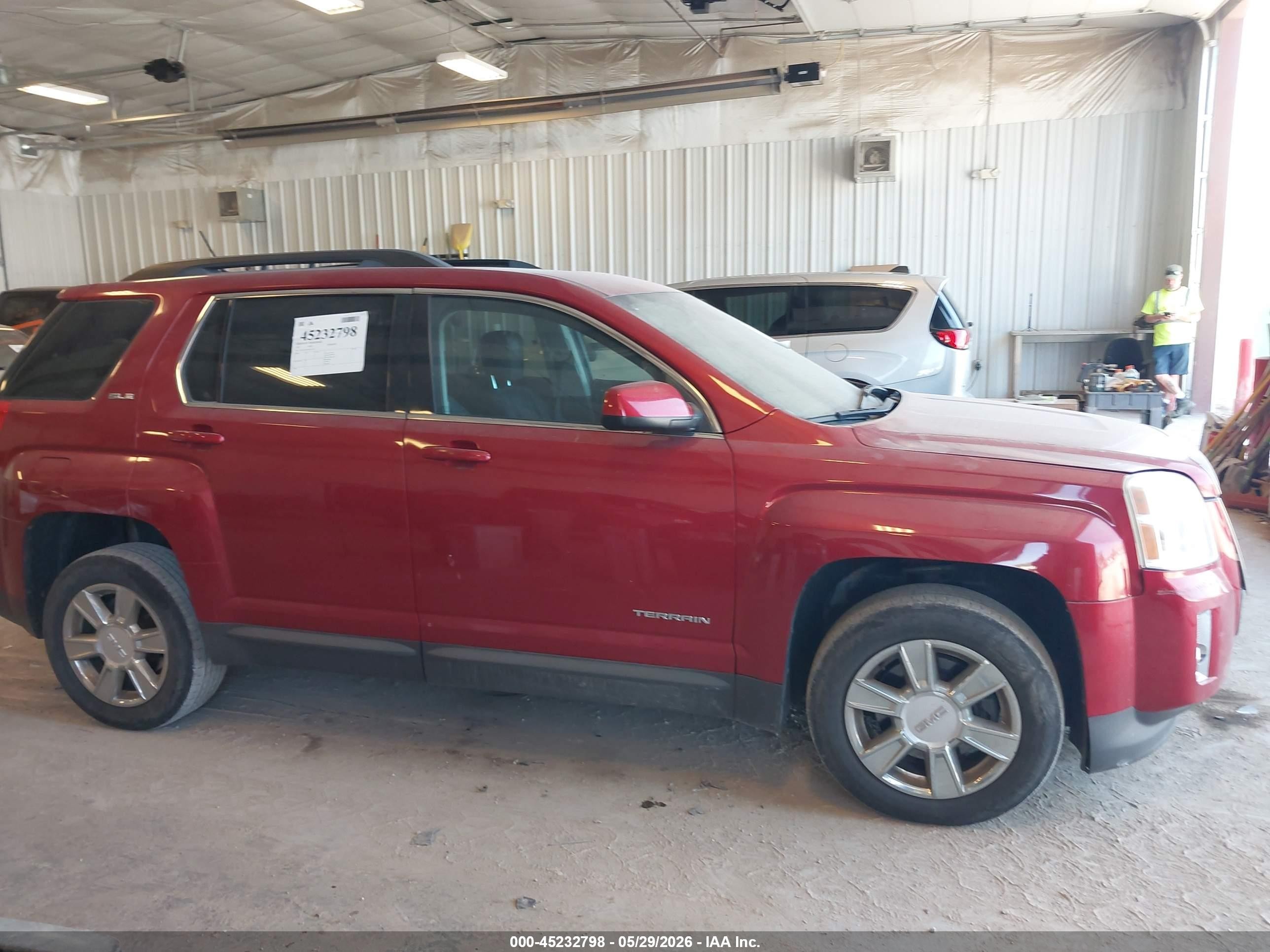 2013 Gmc Terrain Sle-2 Red vin: 2GKFLTEK1D6357556