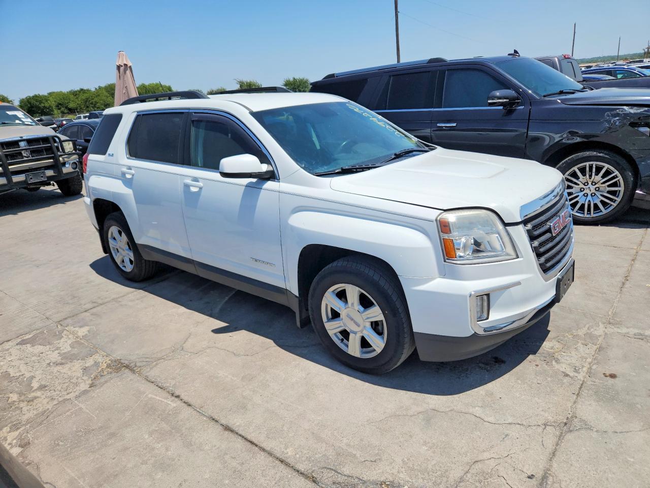 2015 Gmc Terrain White vin: 2GKFLTEK1G6101874