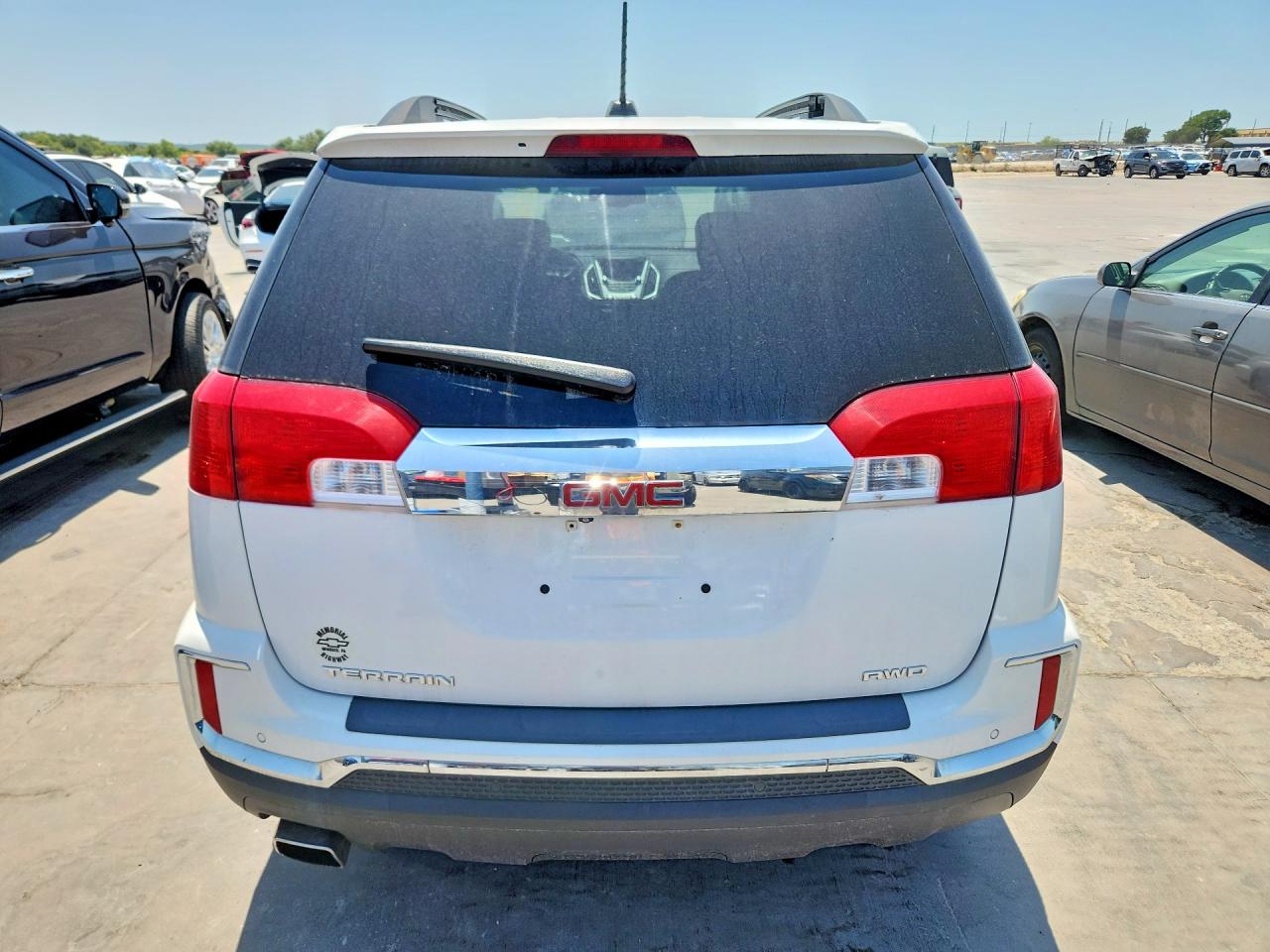2015 Gmc Terrain White vin: 2GKFLTEK1G6101874