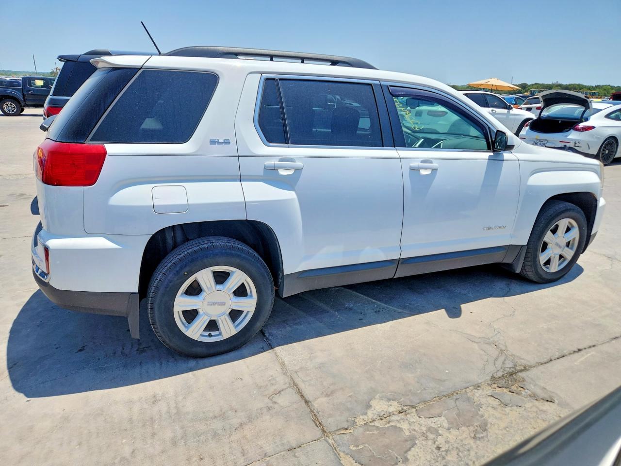 2015 Gmc Terrain White vin: 2GKFLTEK1G6101874