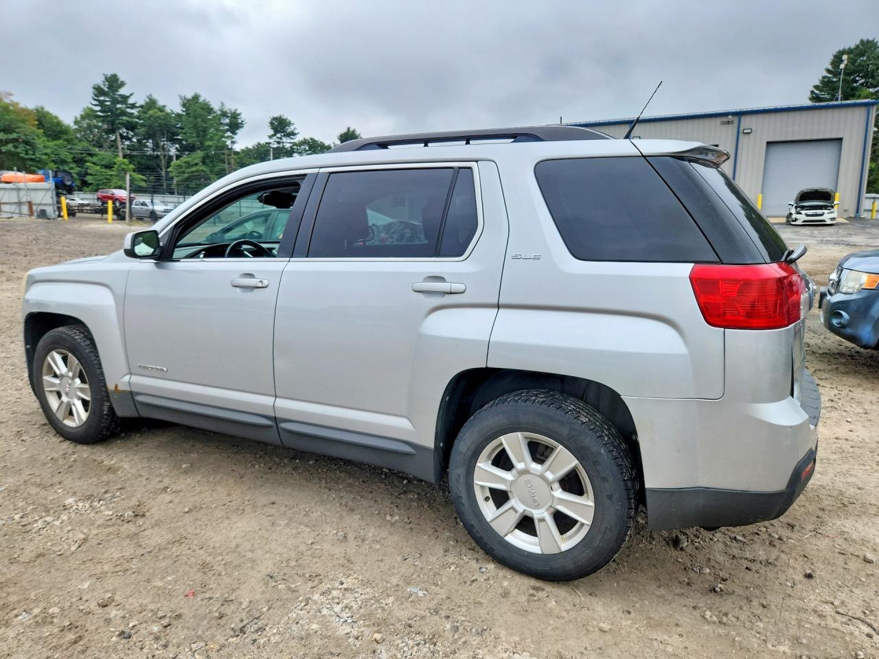 2012 Gmc Terrain Sle Silver vin: 2GKFLTEK2C6103837