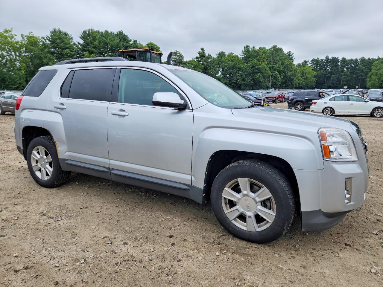2012 Gmc Terrain Sle Silver vin: 2GKFLTEK2C6103837