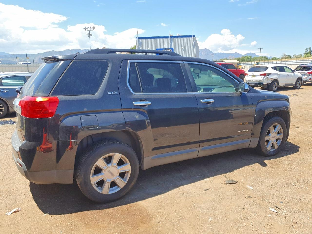 2012 Gmc Terrain Sle Black vin: 2GKFLTEK2C6153248
