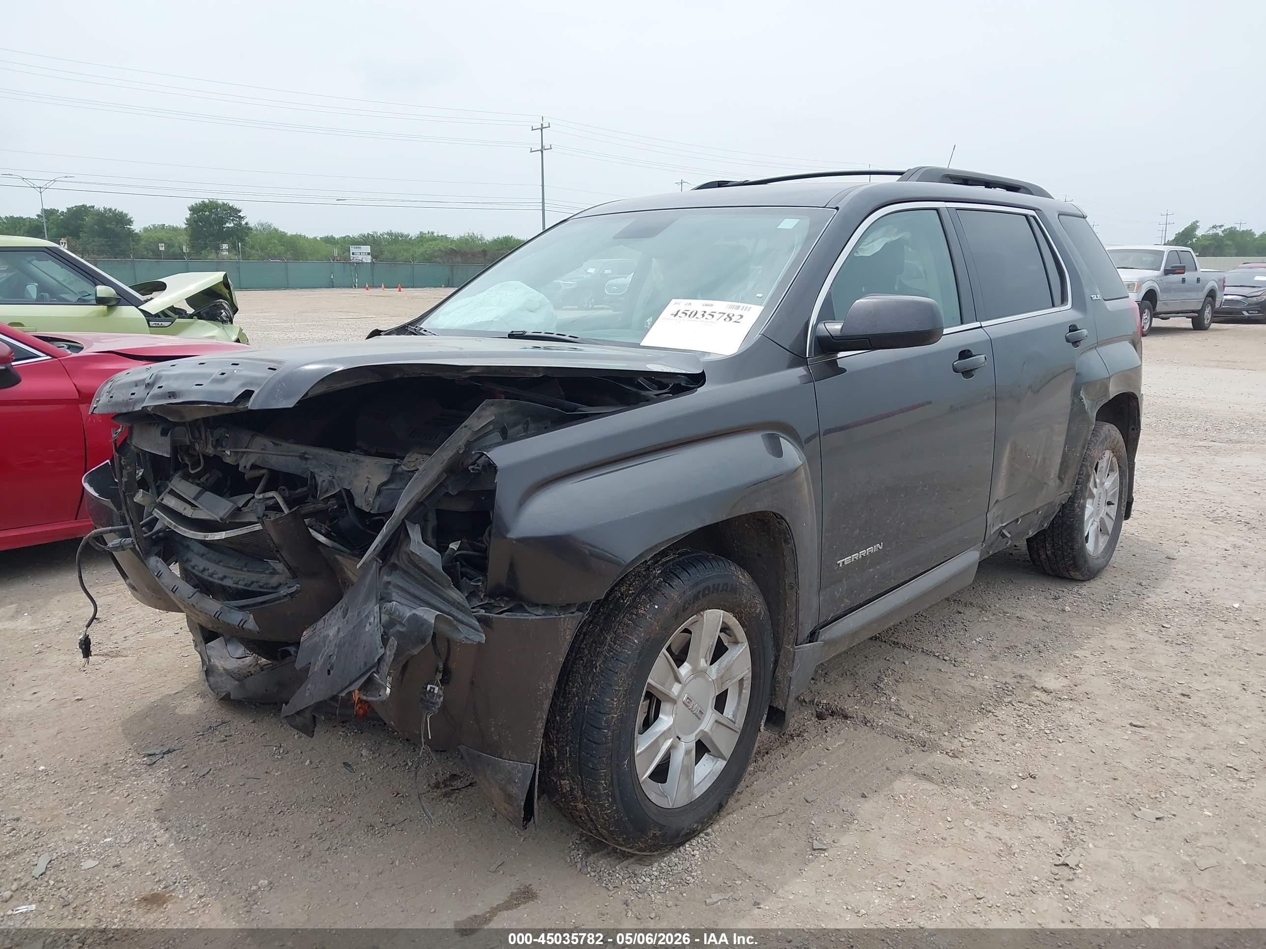 2013 Gmc Terrain Sle-2 Черный vin: 2GKFLTEK2D6115911