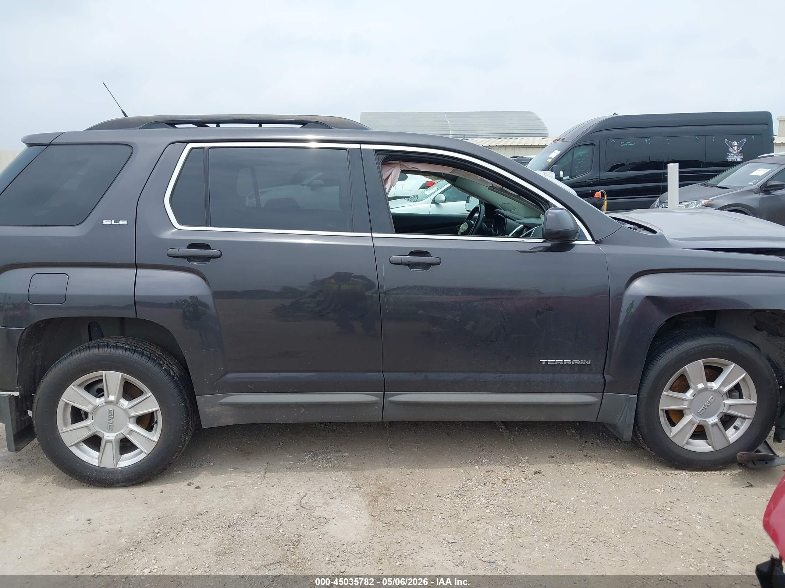 2013 Gmc Terrain Sle-2 Черный vin: 2GKFLTEK2D6115911