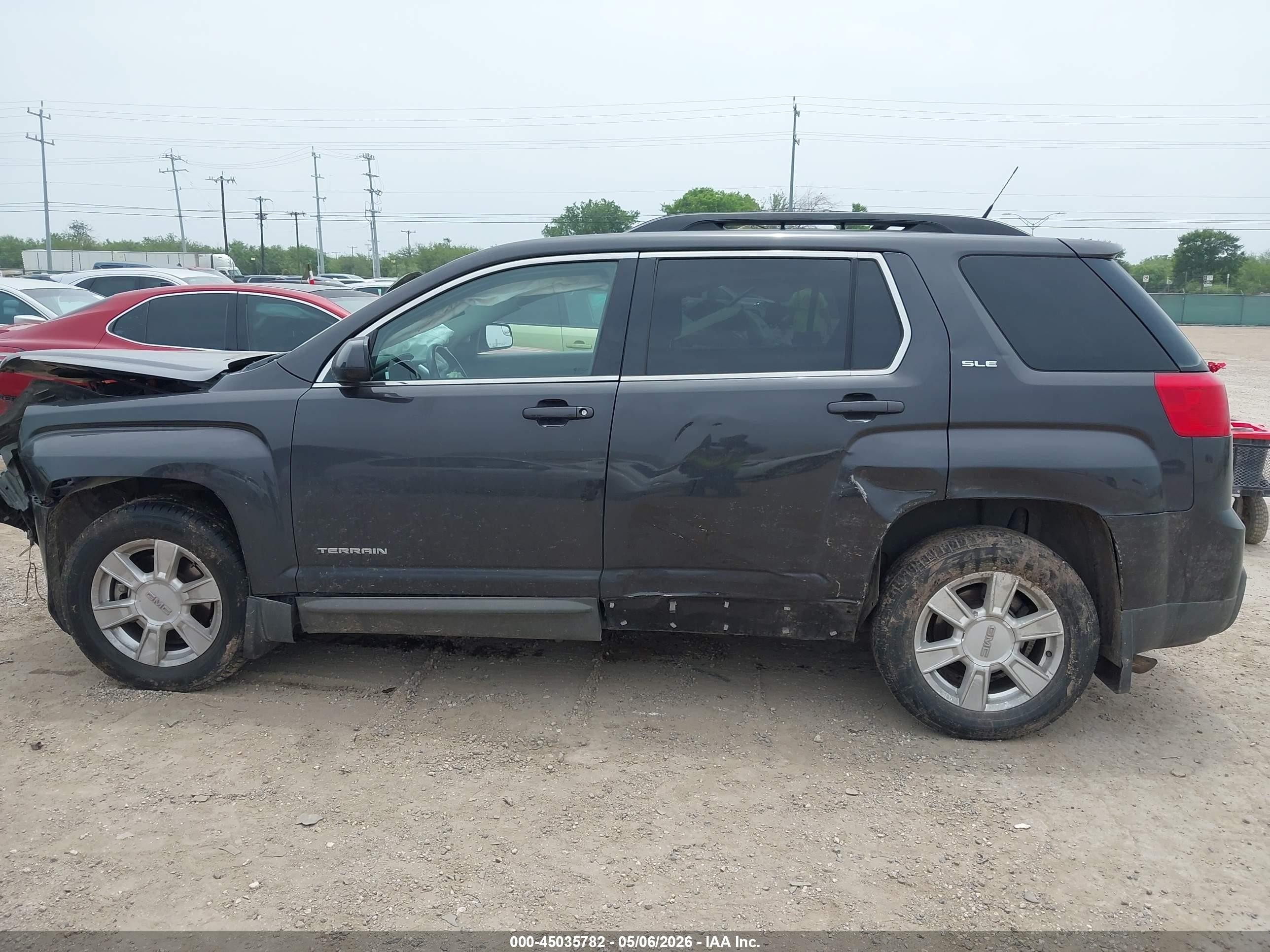 2013 Gmc Terrain Sle-2 Черный vin: 2GKFLTEK2D6115911
