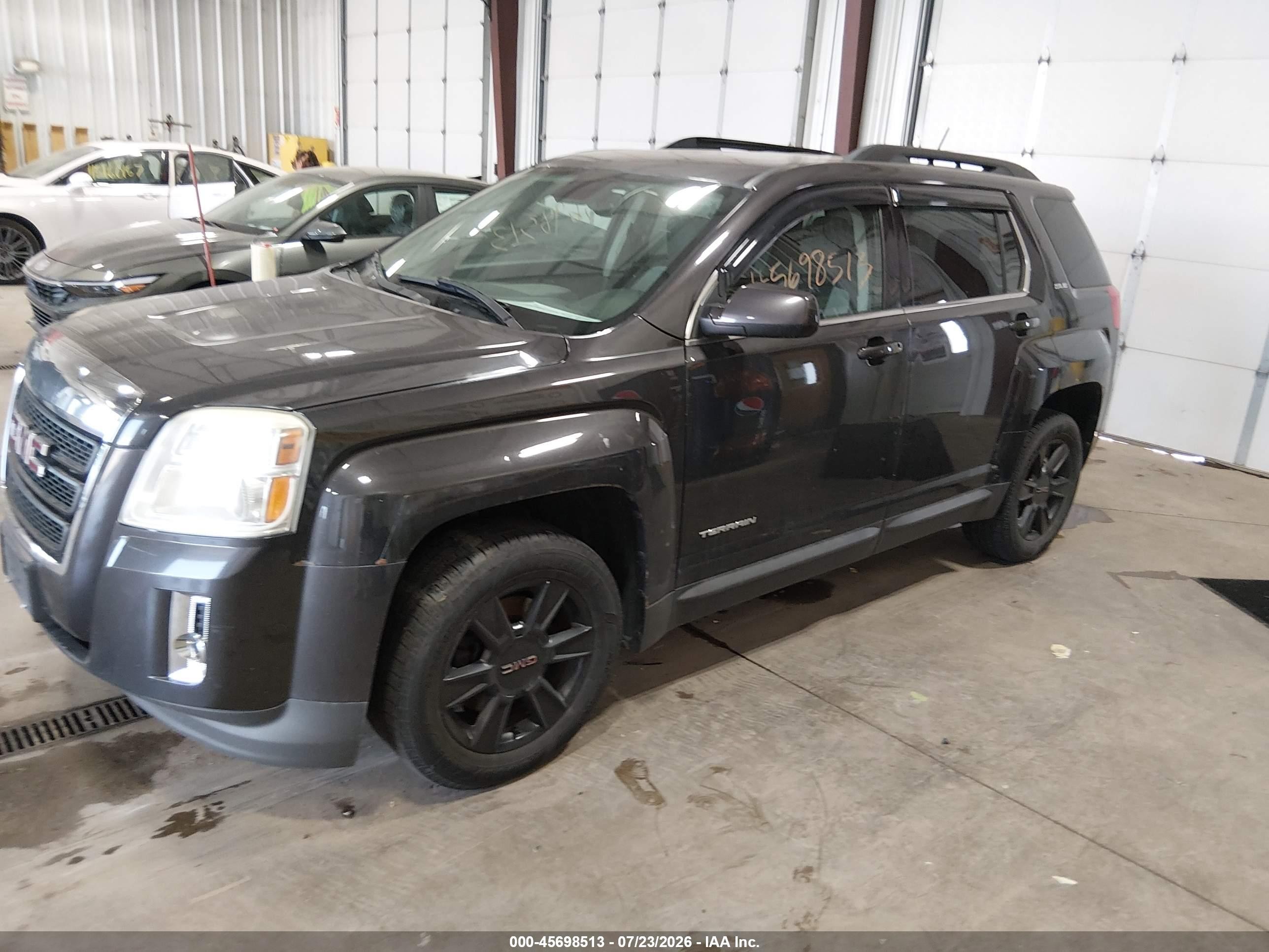 2013 Gmc Terrain Sle-2 Black vin: 2GKFLTEK2D6175817