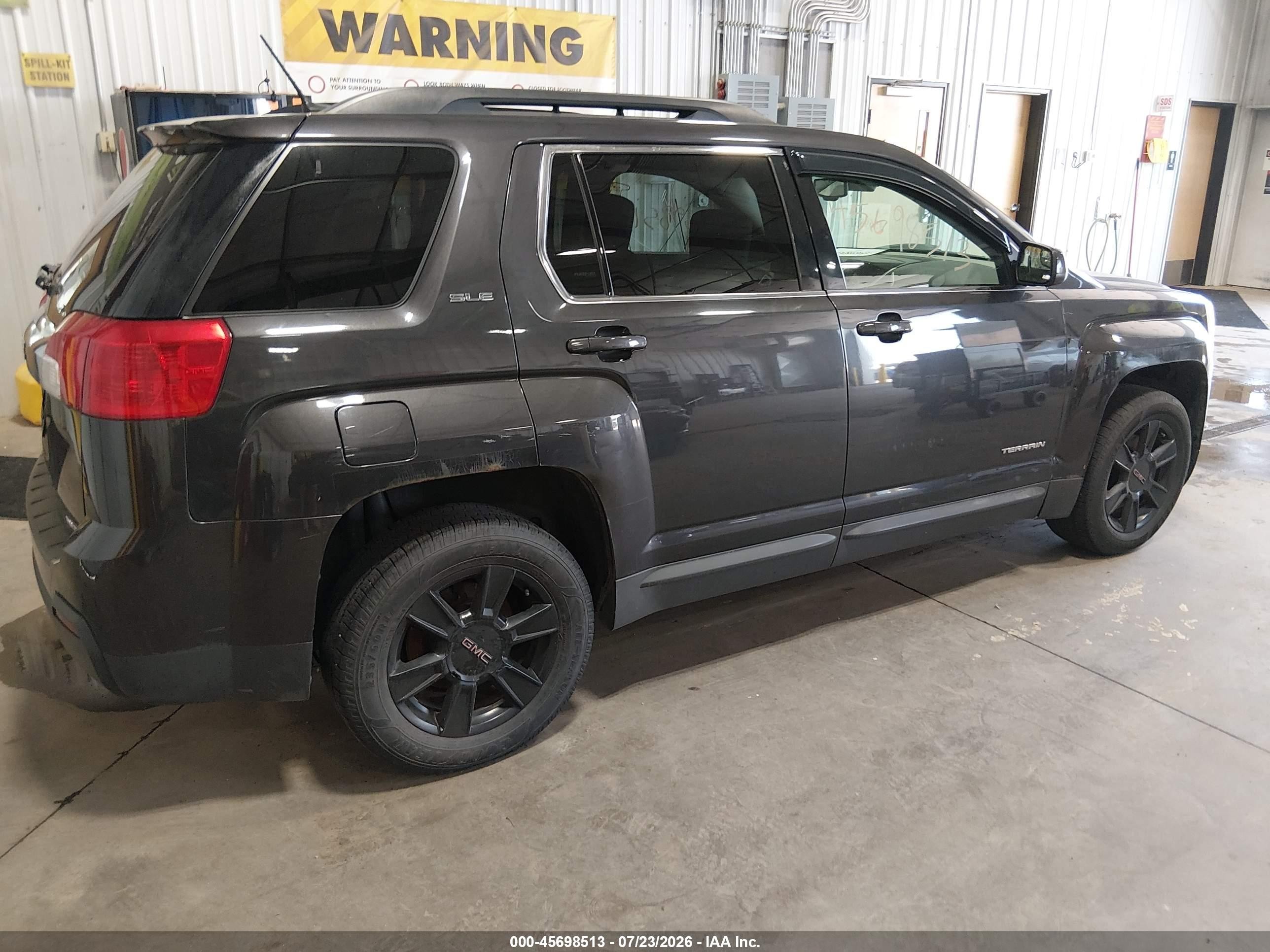 2013 Gmc Terrain Sle-2 Black vin: 2GKFLTEK2D6175817