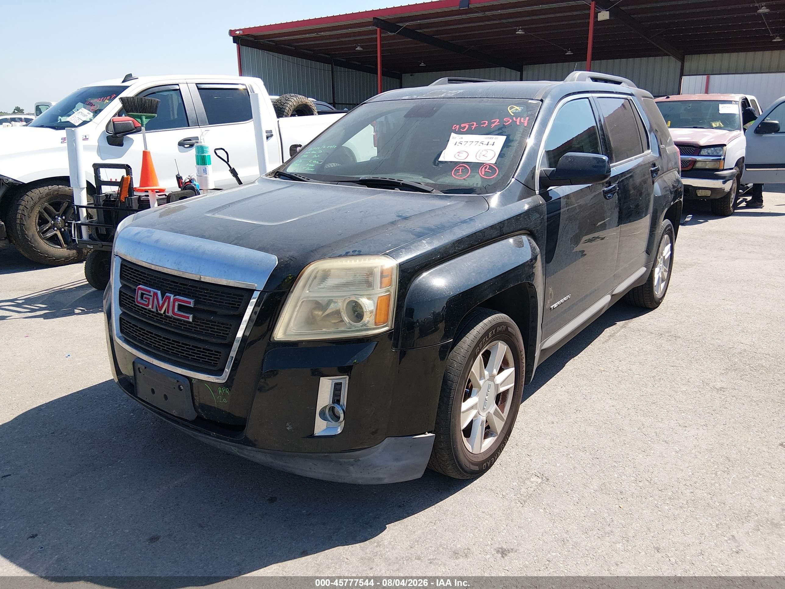2013 Gmc Terrain Sle-2 Black vin: 2GKFLTEK2D6230217