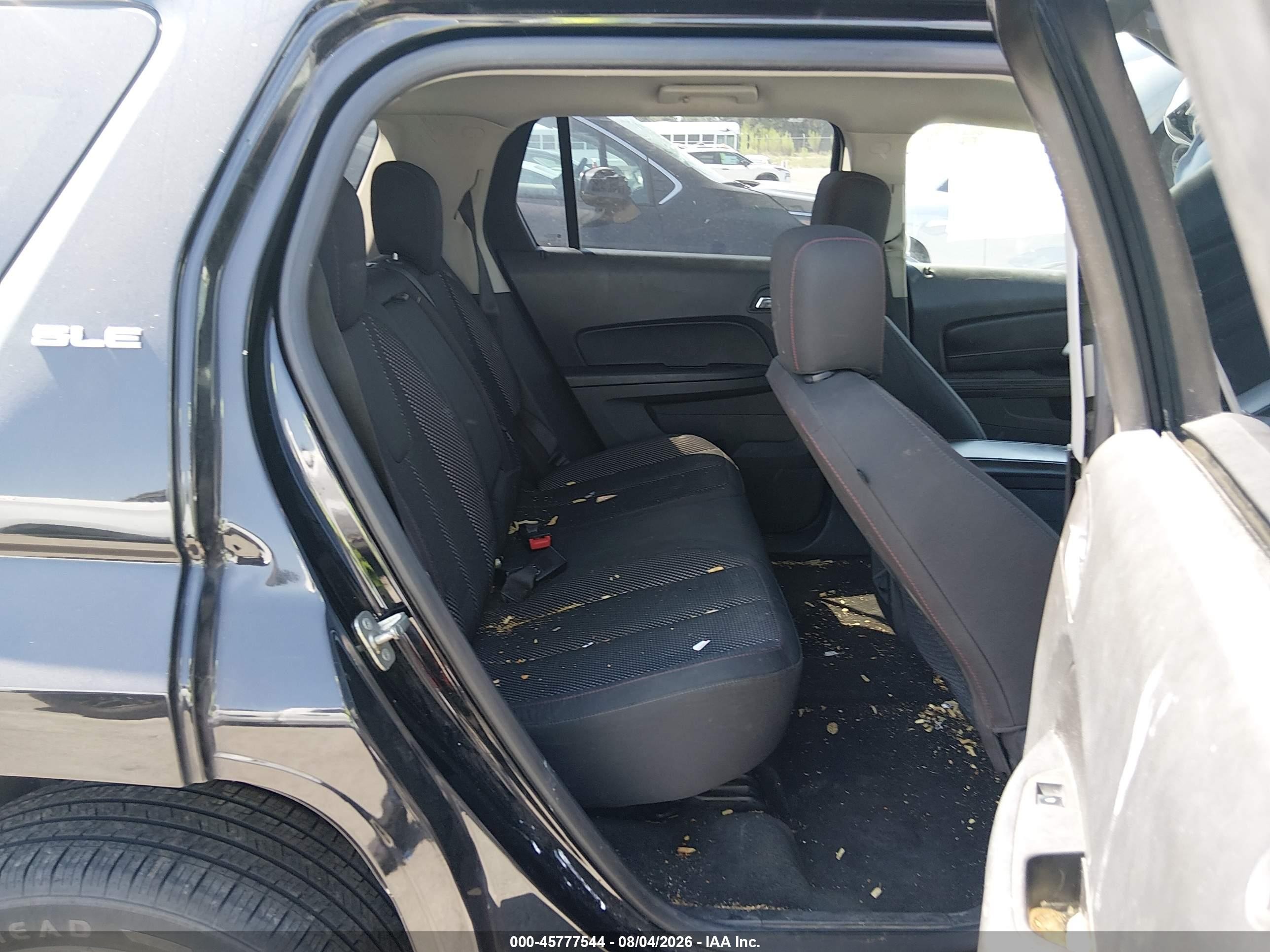 2013 Gmc Terrain Sle-2 Black vin: 2GKFLTEK2D6230217